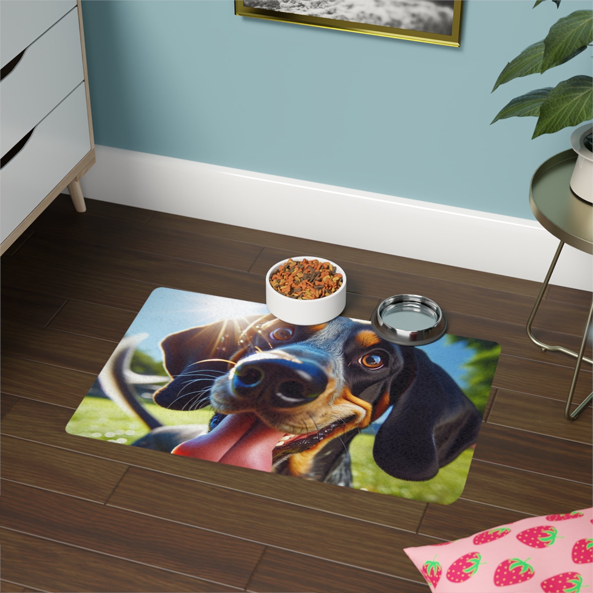 Non-Slip Pet Food Mat – Waterproof Feeding Mat for Dogs