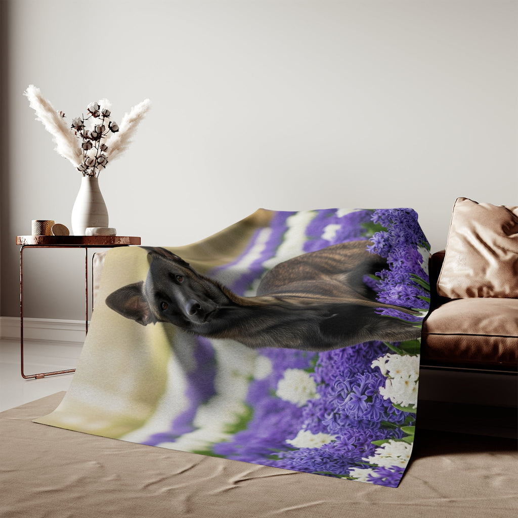 Sweatshirt Blanket – Plush Fleece Throw, 2 Size Options