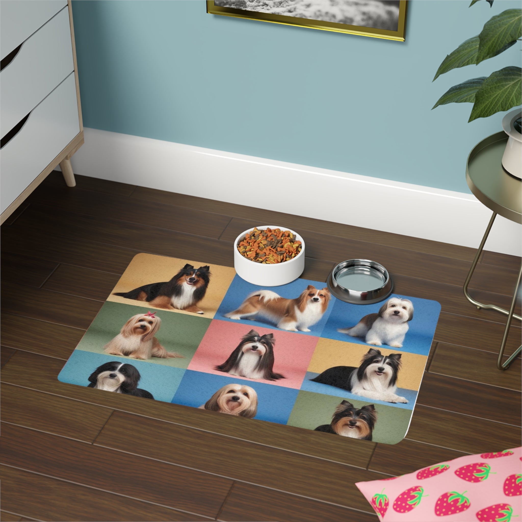 Non-Slip Pet Food Mat – Waterproof Feeding Mat for Dogs