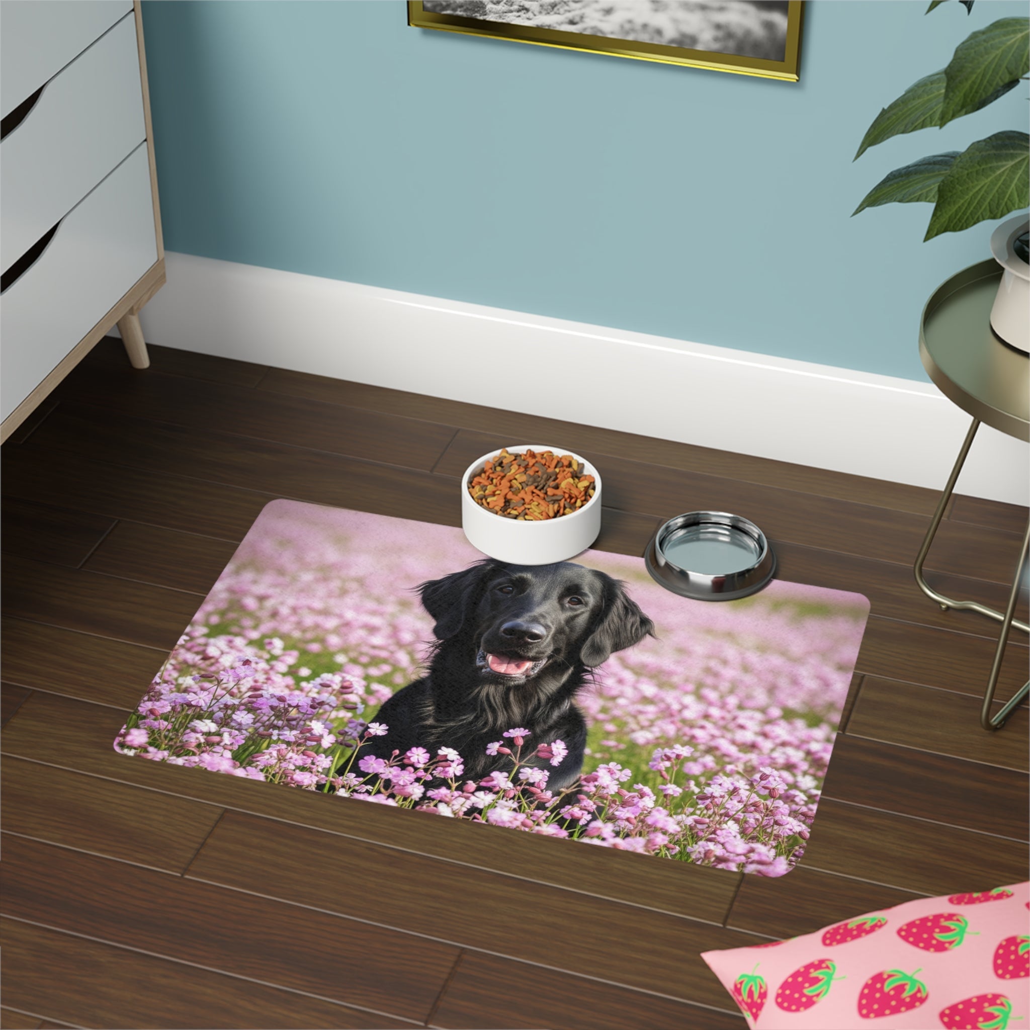 Non-Slip Pet Food Mat – Waterproof Feeding Mat for Dogs