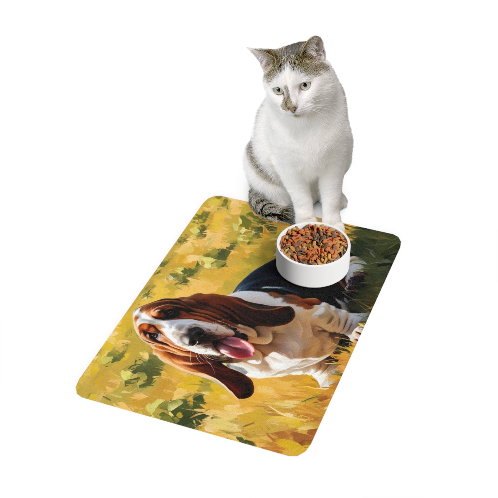 Non-Slip Pet Food Mat – Waterproof Feeding Mat for Dogs