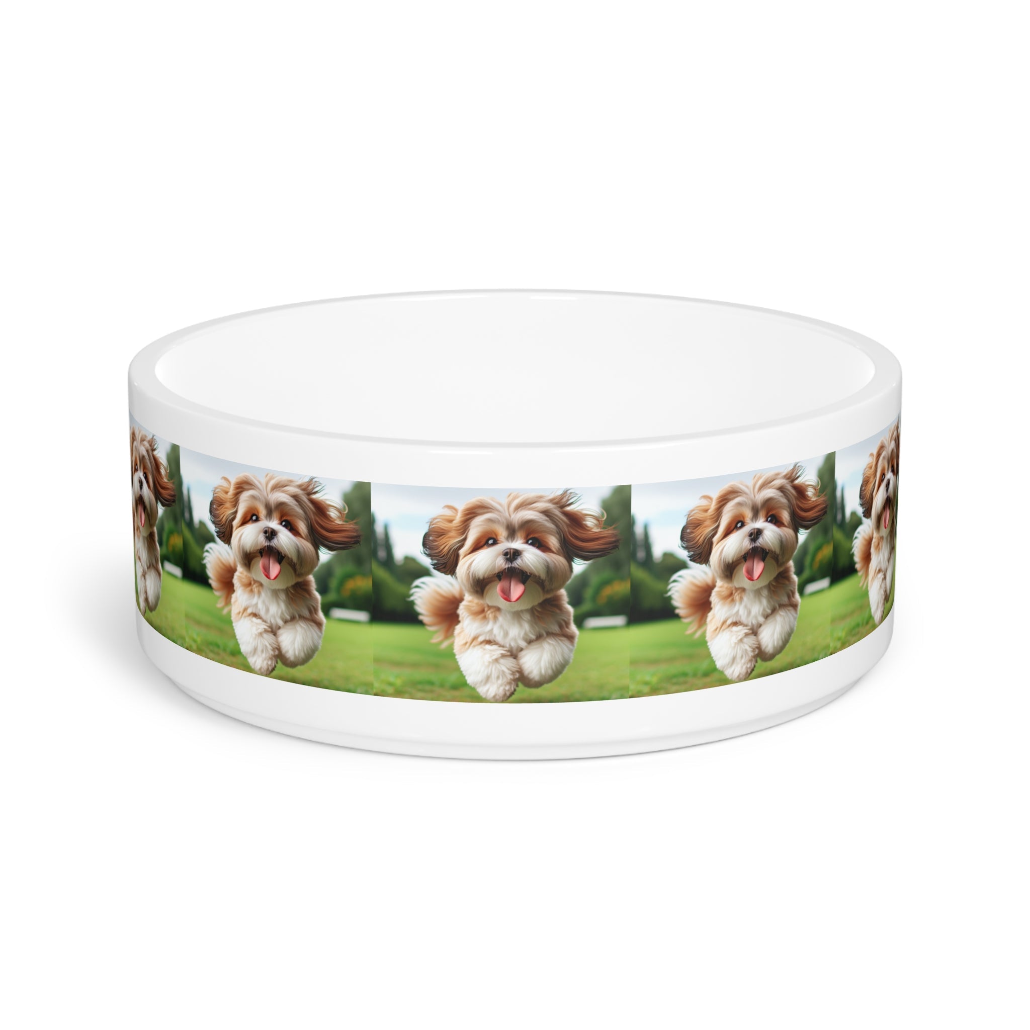 Ceramic Pet Bowl – 16 oz Dog Feeding Bowl