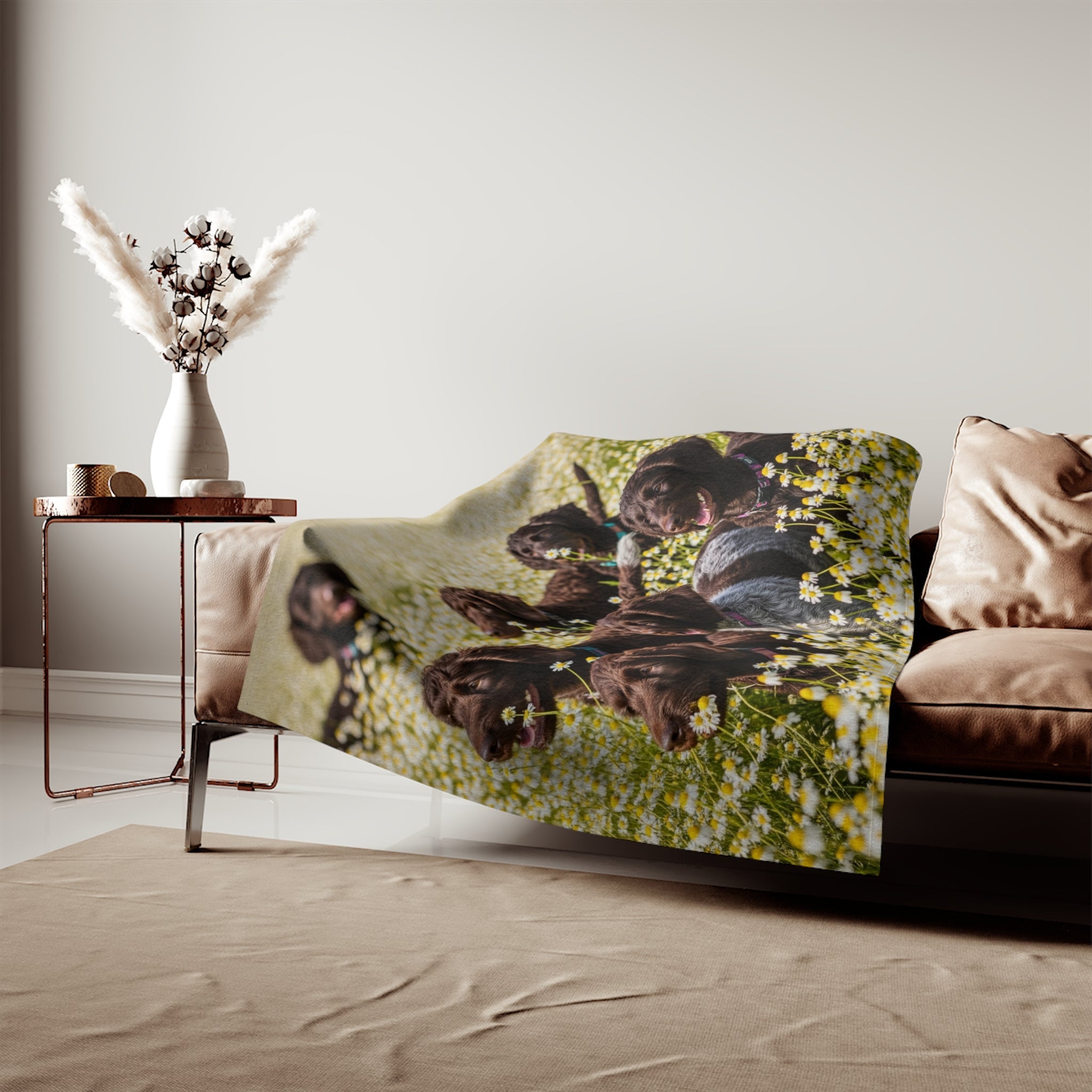 Sweatshirt Blanket – Plush Fleece Throw, 2 Size Options