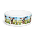 Ceramic Pet Bowl – 16 oz Dog Feeding Bowl