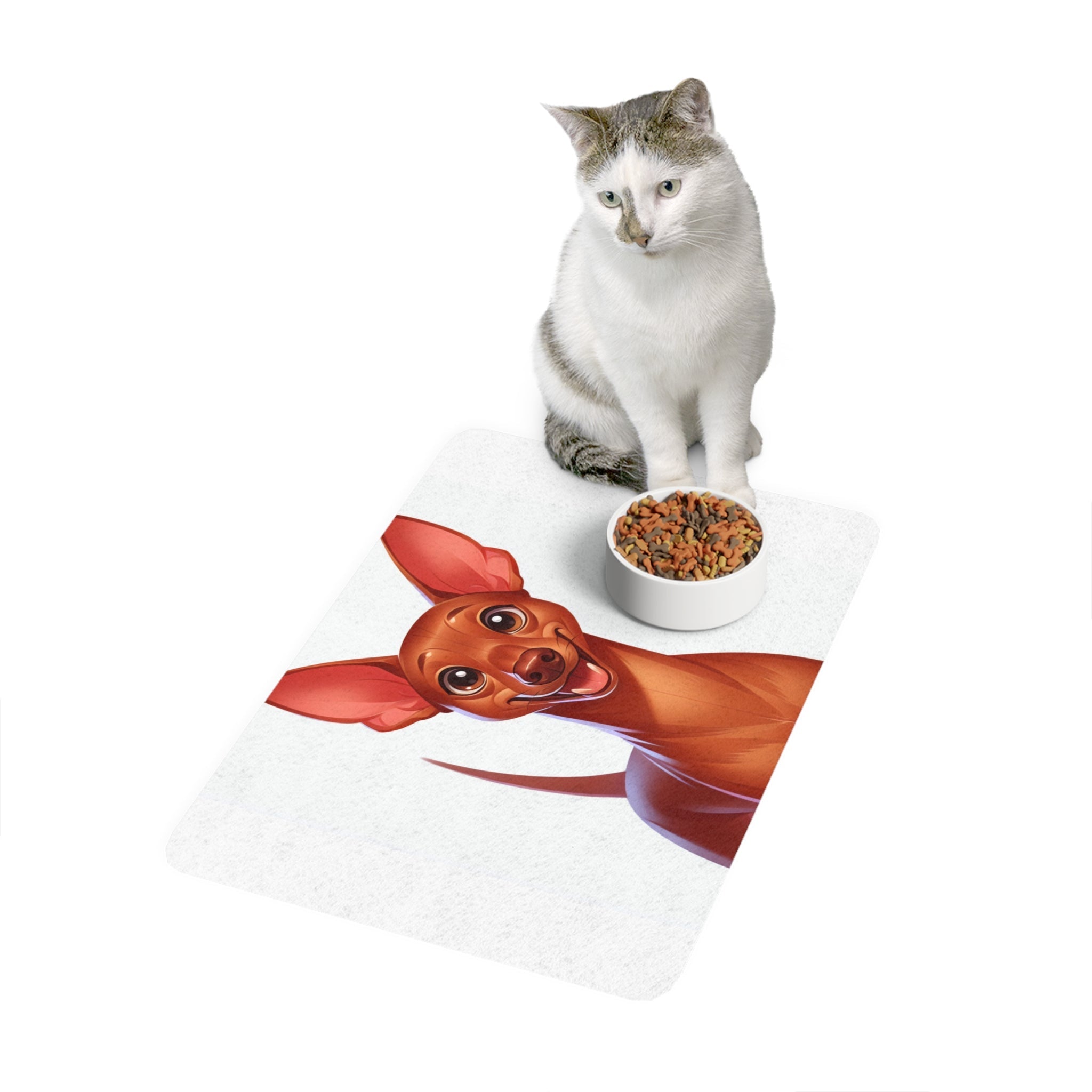 Non-Slip Pet Food Mat – Waterproof Feeding Mat for Dogs