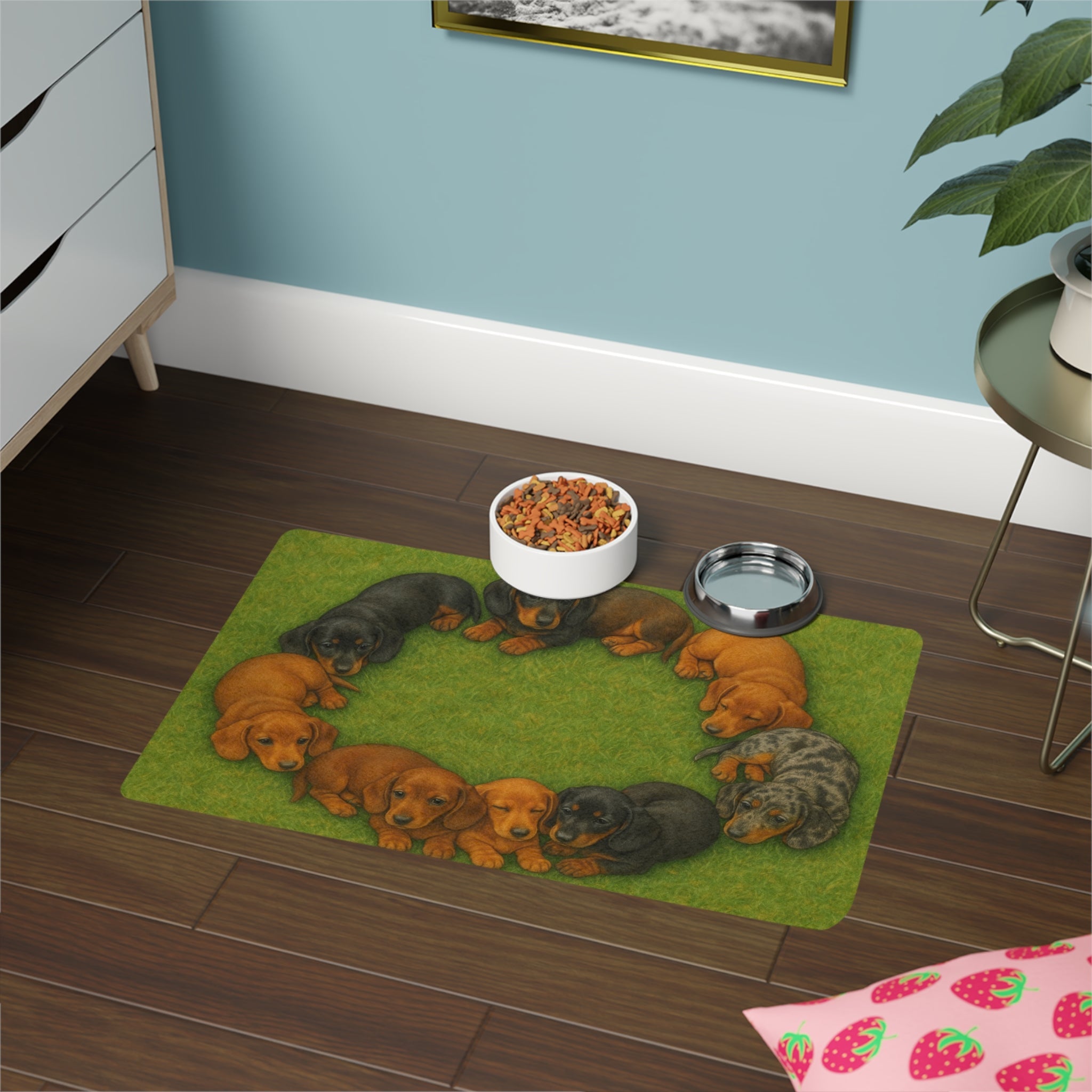 Non-Slip Pet Food Mat – Waterproof Feeding Mat for Dogs