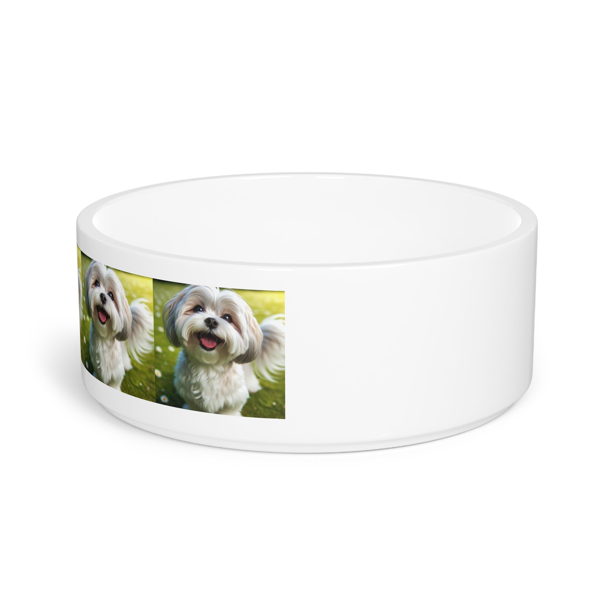Ceramic Pet Bowl – 16 oz Dog Feeding Bowl