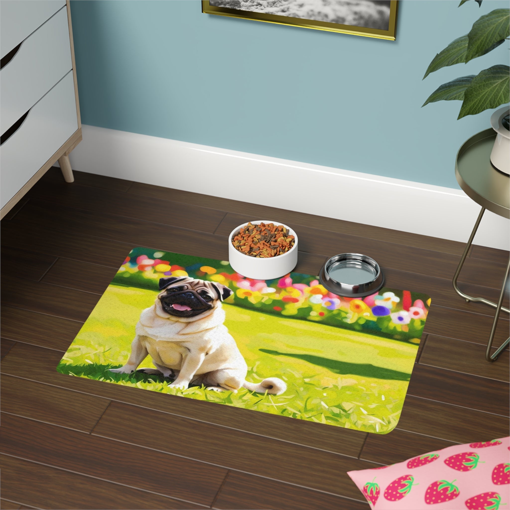 Non-Slip Pet Food Mat – Waterproof Feeding Mat for Dogs