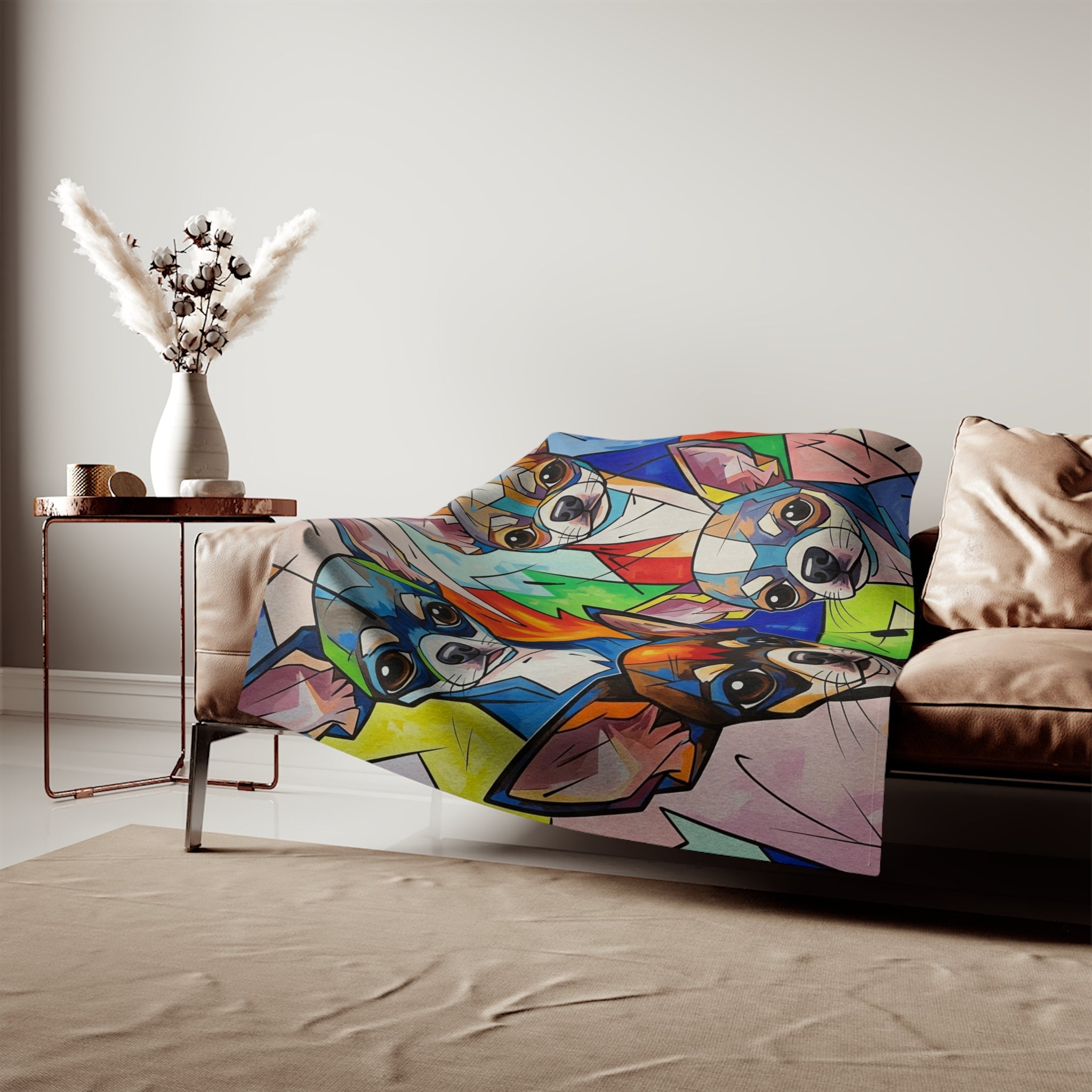 Sweatshirt Blanket – Plush Fleece Throw, 2 Size Options