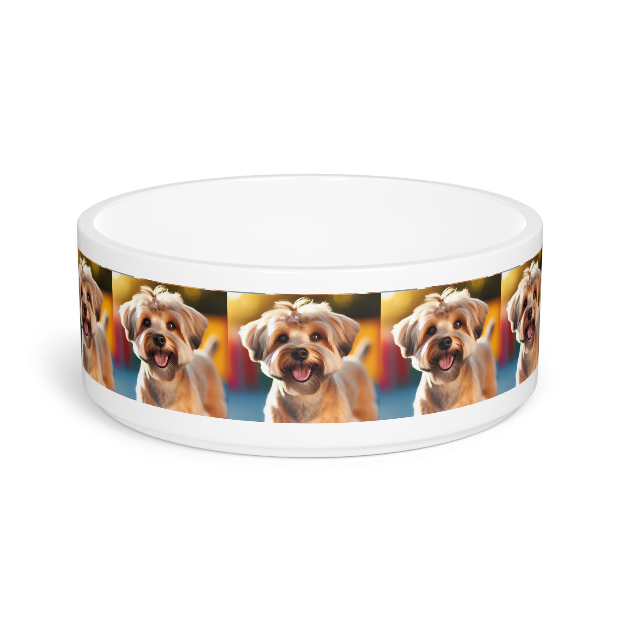 Ceramic Pet Bowl – 16 oz Dog Feeding Bowl