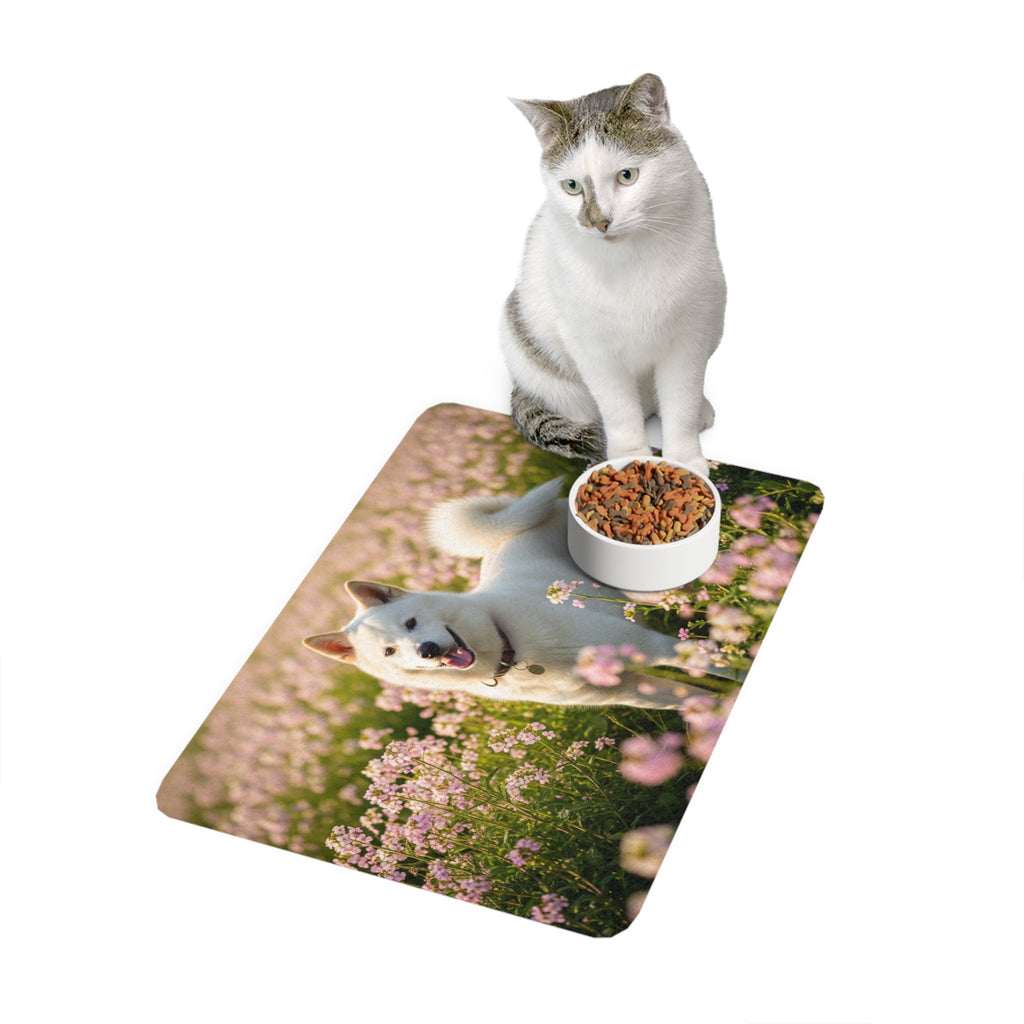 Non-Slip Pet Food Mat – Waterproof Feeding Mat for Dogs