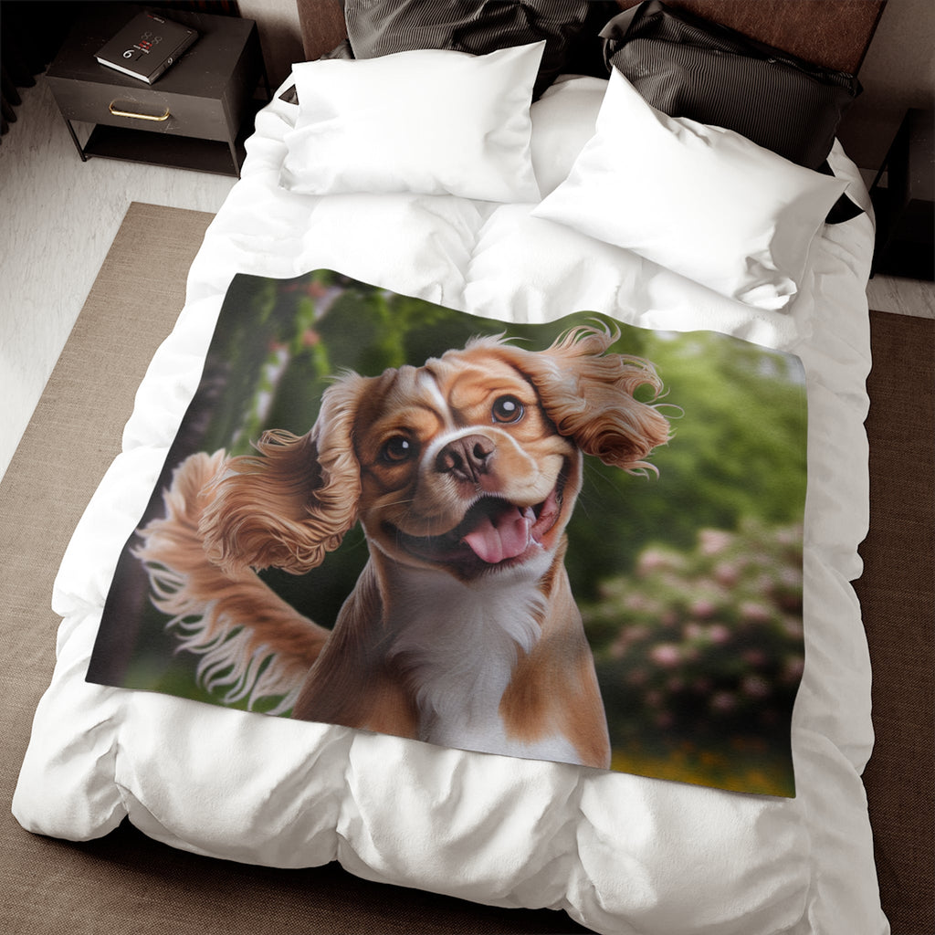 Sweatshirt Blanket – Plush Fleece Throw, 2 Size Options