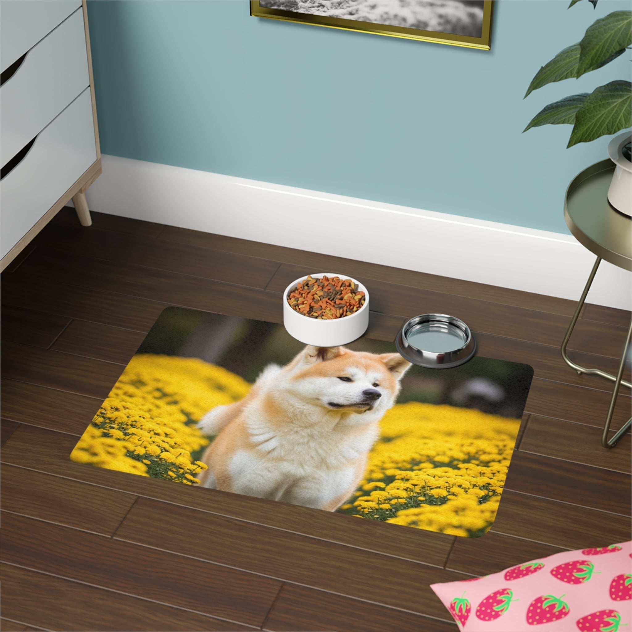 Non-Slip Pet Food Mat – Waterproof Feeding Mat for Dogs