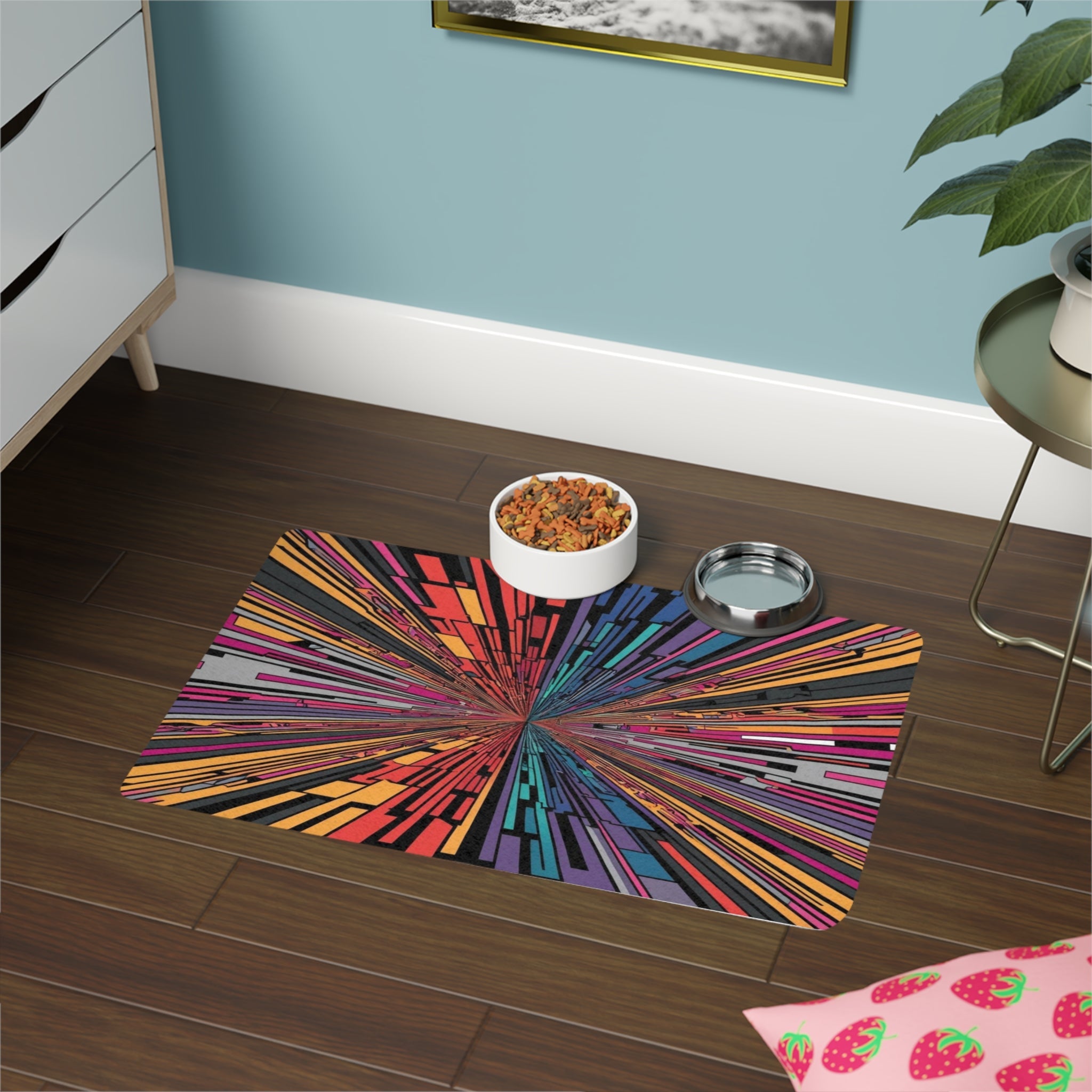 Non-Slip Pet Food Mat – Waterproof Feeding Mat for Dogs