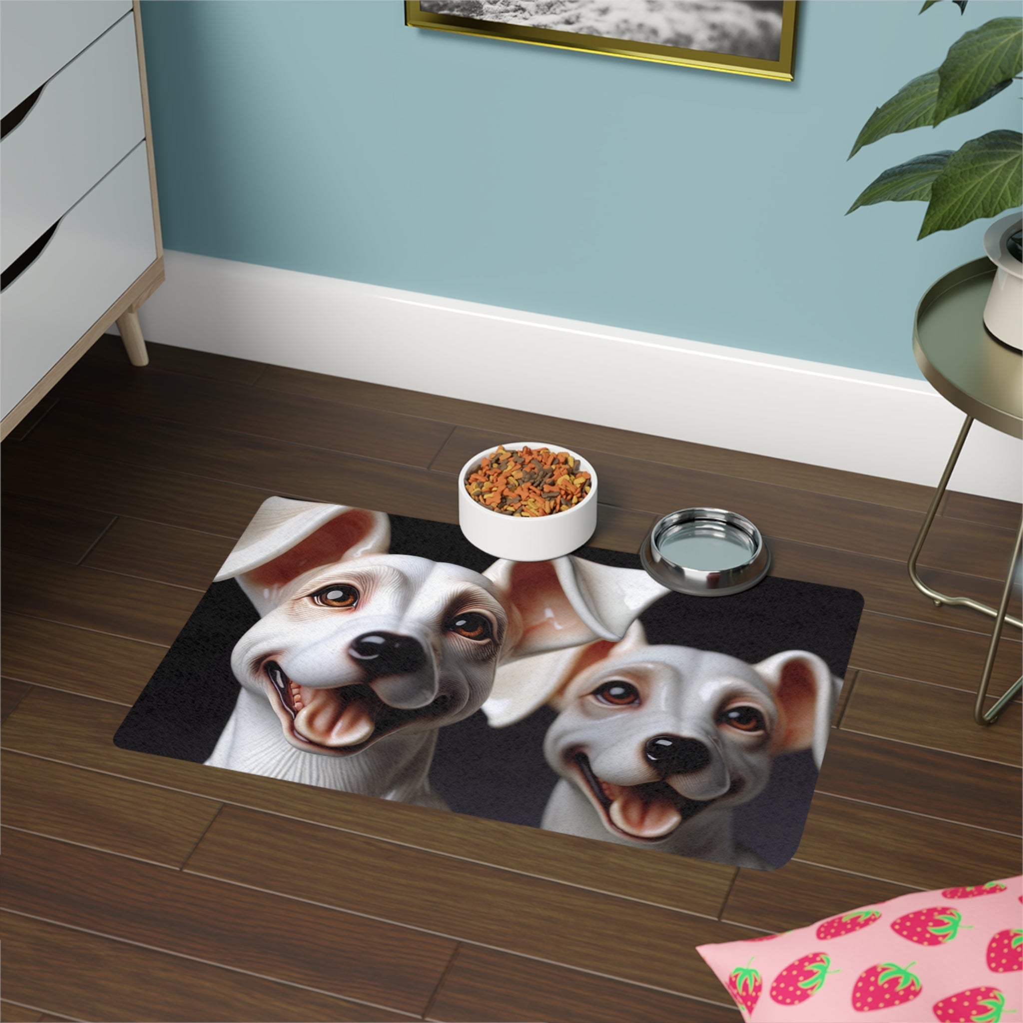 Non-Slip Pet Food Mat – Waterproof Feeding Mat for Dogs