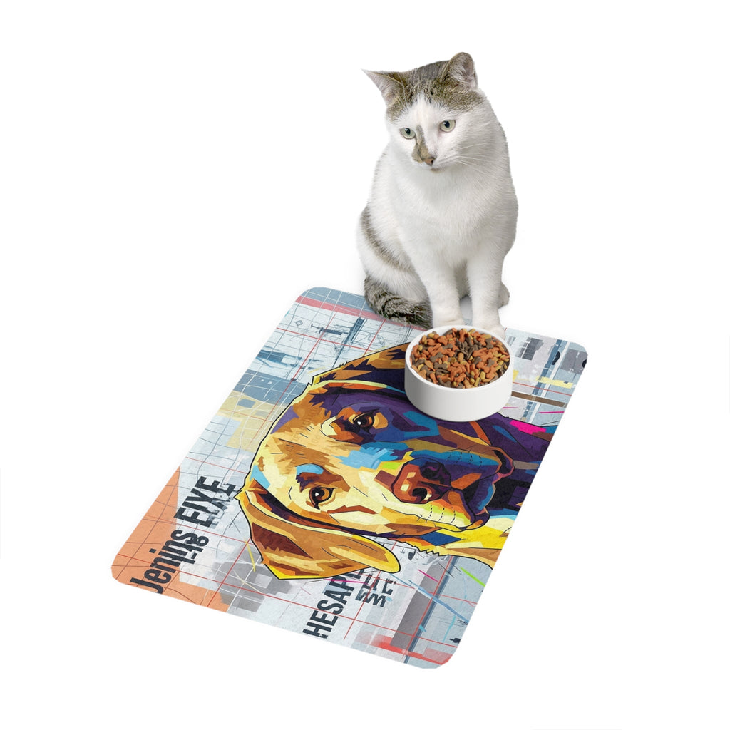 Non-Slip Pet Food Mat – Waterproof Feeding Mat for Dogs