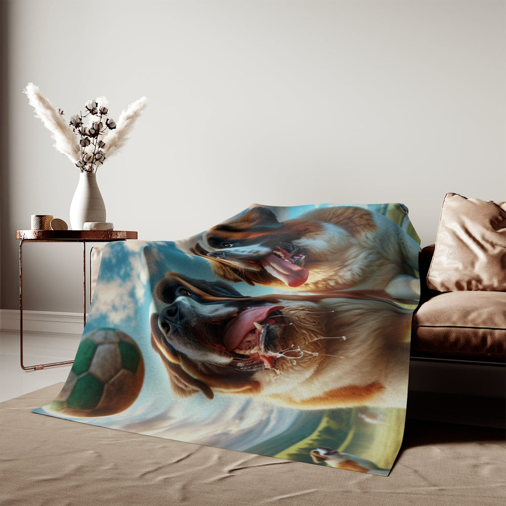 Sweatshirt Blanket – Plush Fleece Throw, 2 Size Options