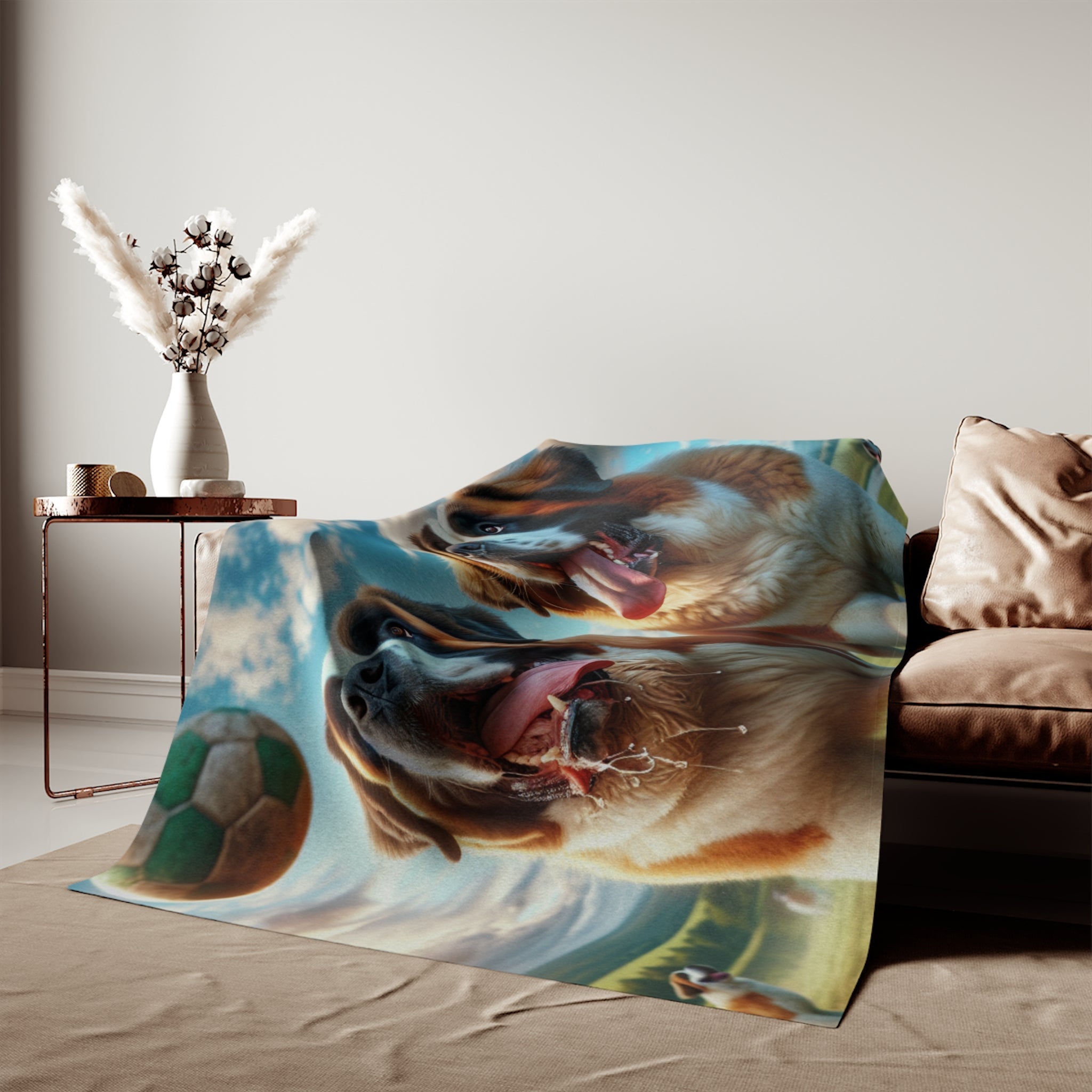 Sweatshirt Blanket – Plush Fleece Throw, 2 Size Options