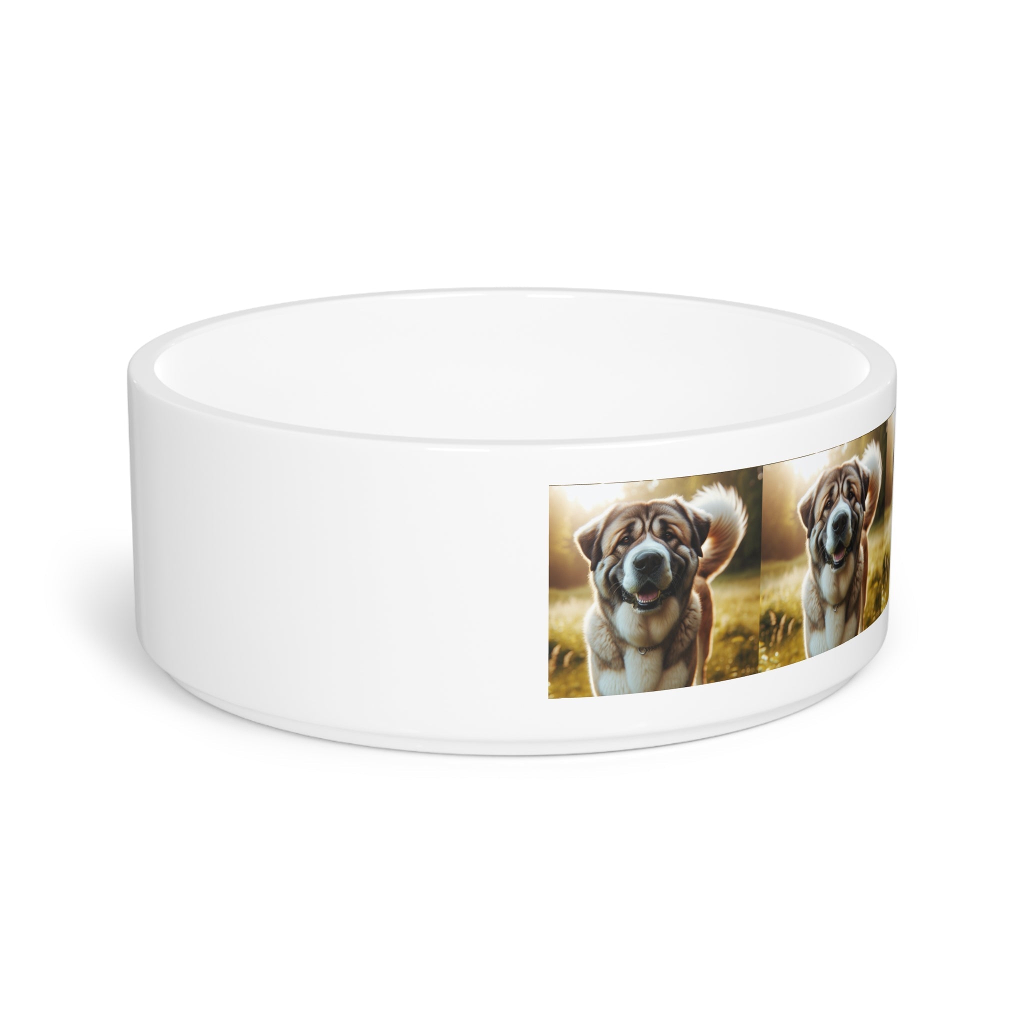 Ceramic Pet Bowl – 16 oz Dog Feeding Bowl