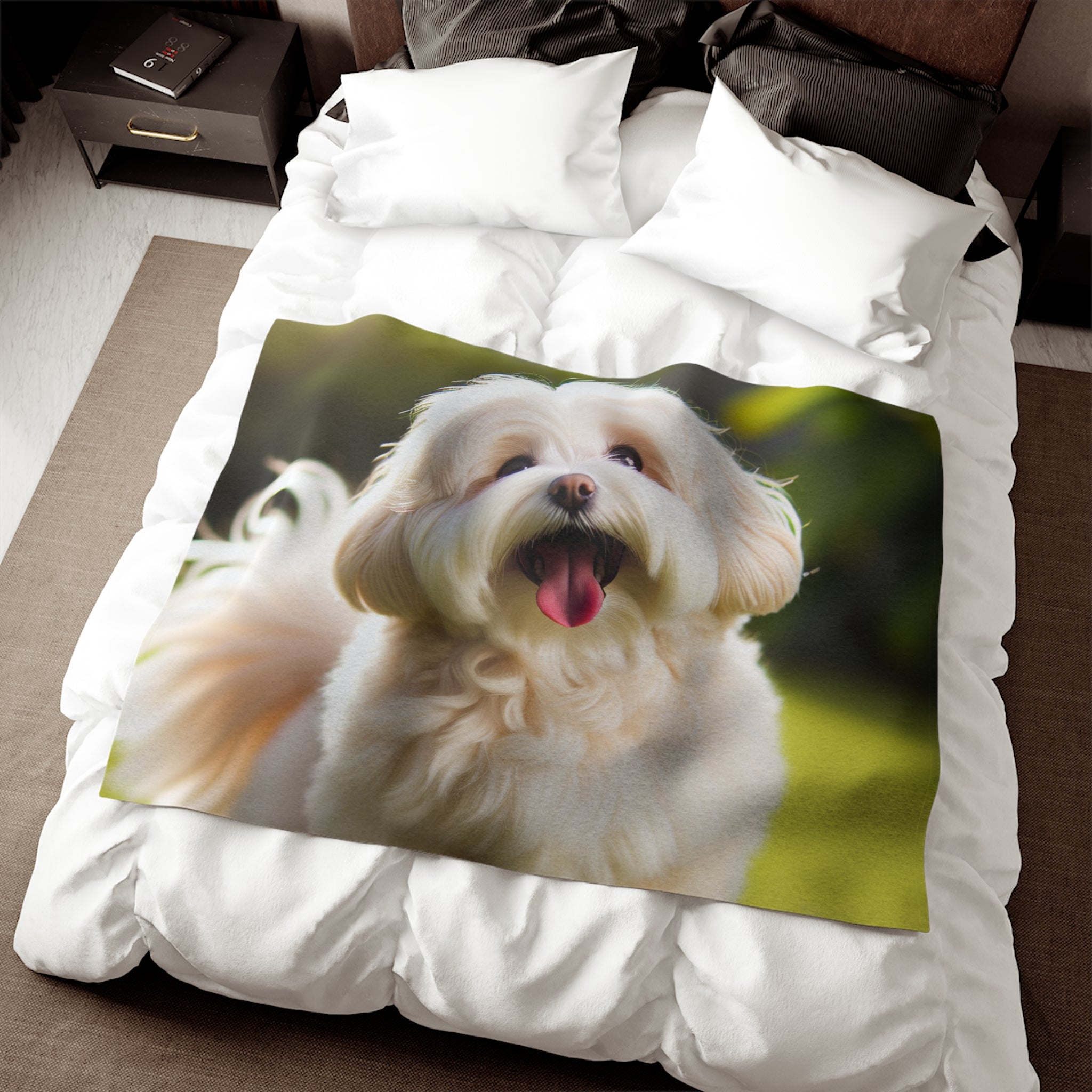 Sweatshirt Blanket – Plush Fleece Throw, 2 Size Options