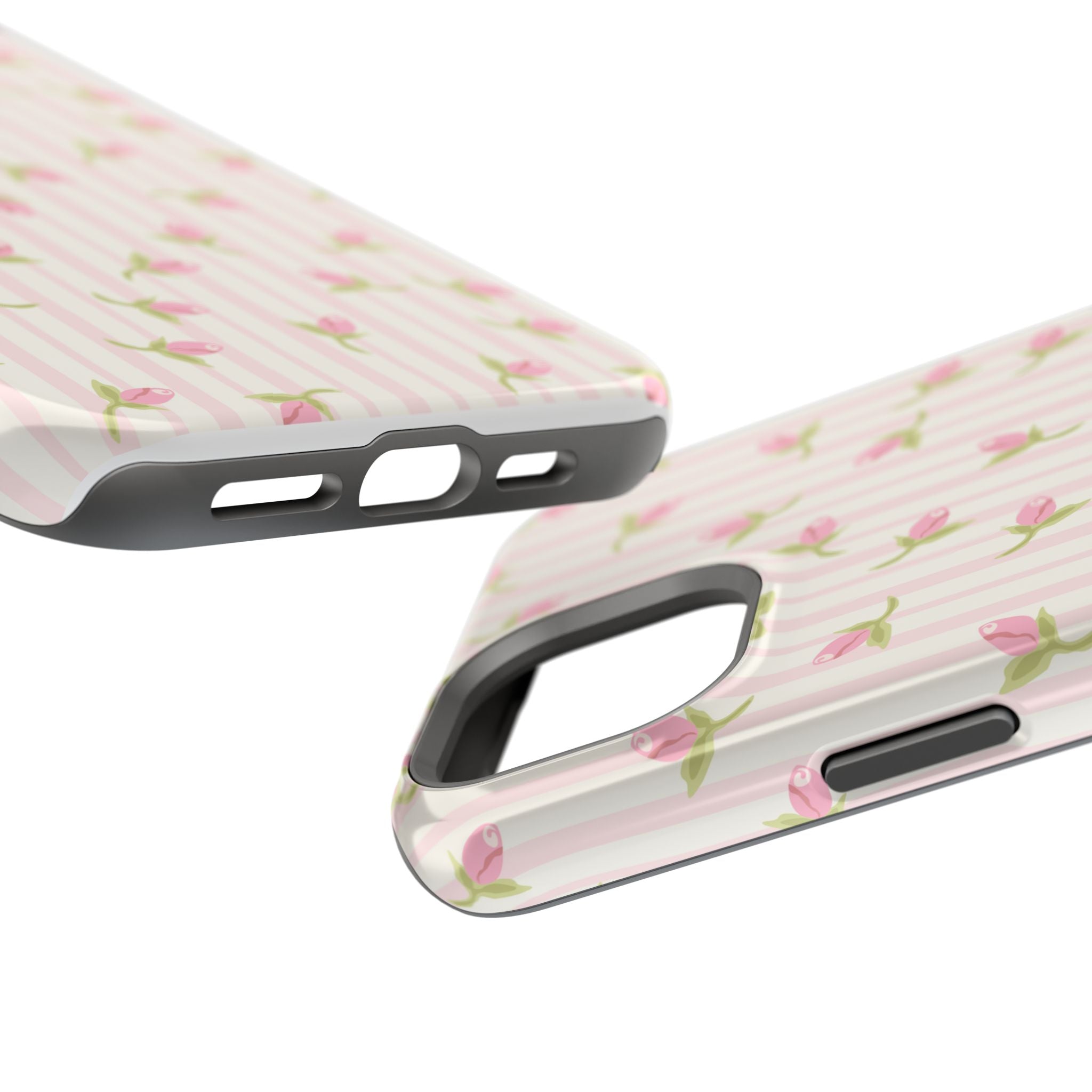 Customizable: Floral Impact-Resistant Phone Case