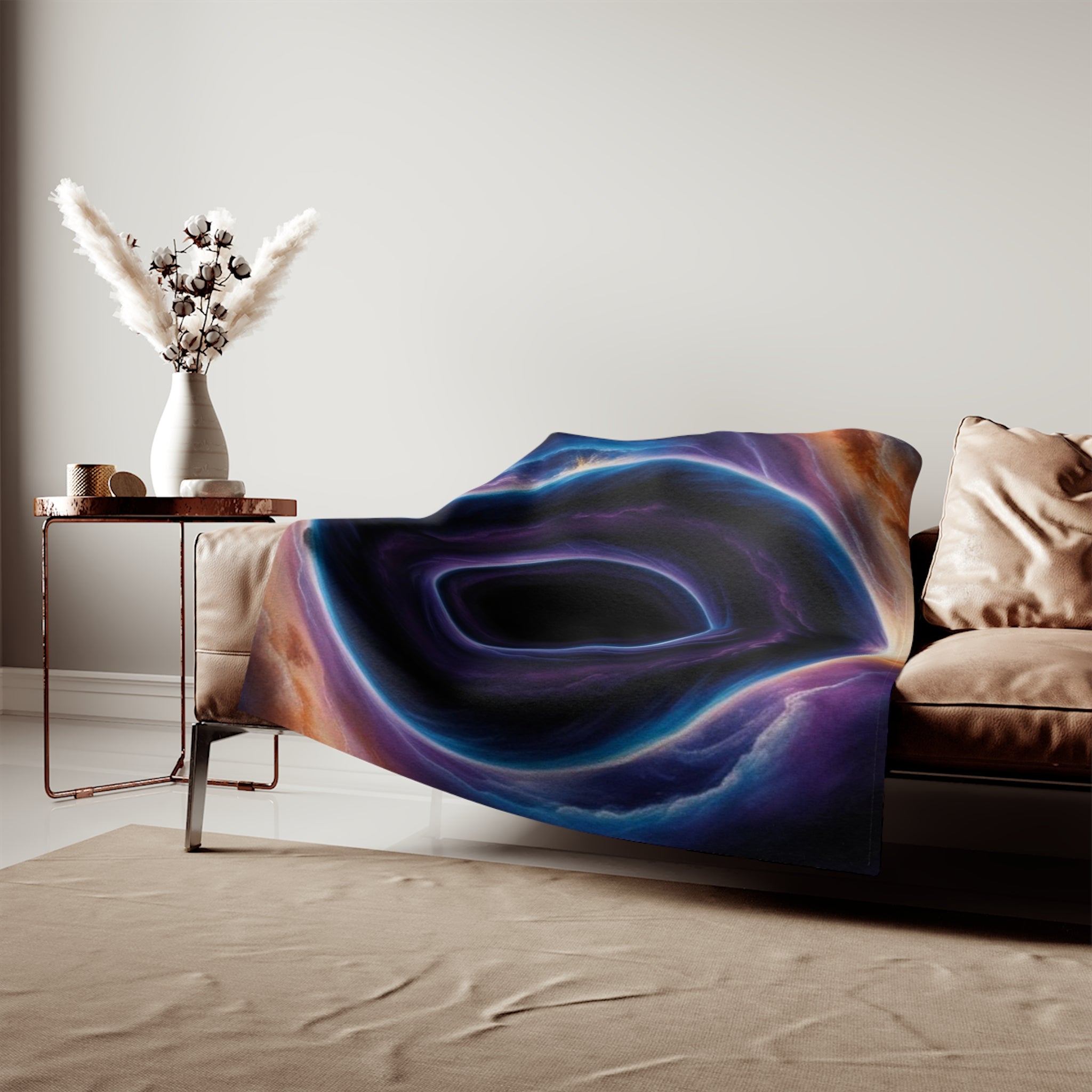 Sweatshirt Blanket – Plush Fleece Throw, 2 Size Options