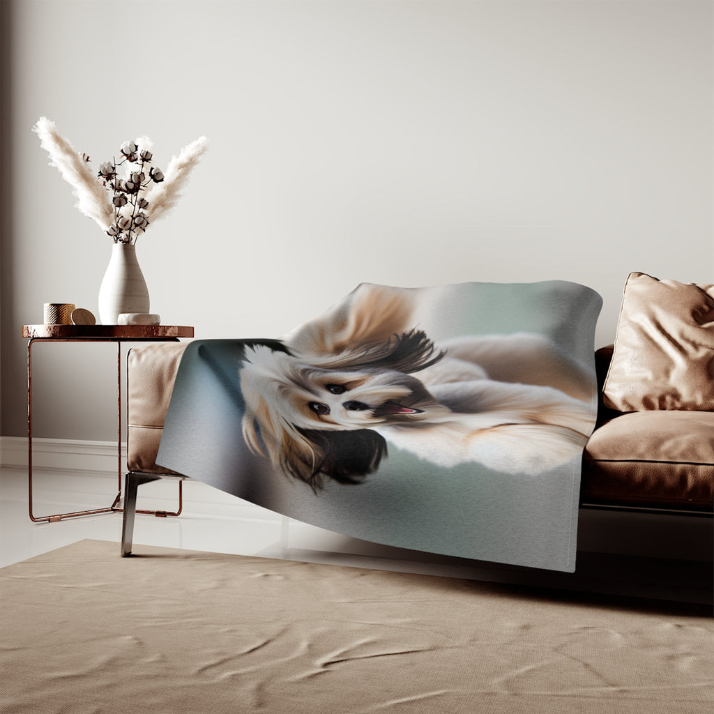Sweatshirt Blanket – Plush Fleece Throw, 2 Size Options