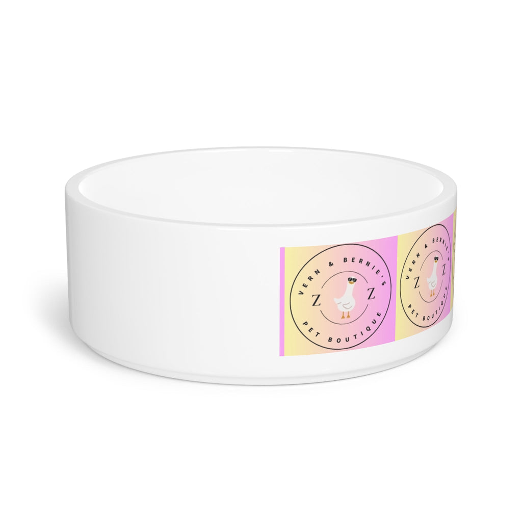 Ceramic Pet Bowl – 16 oz Dog Feeding Bowl