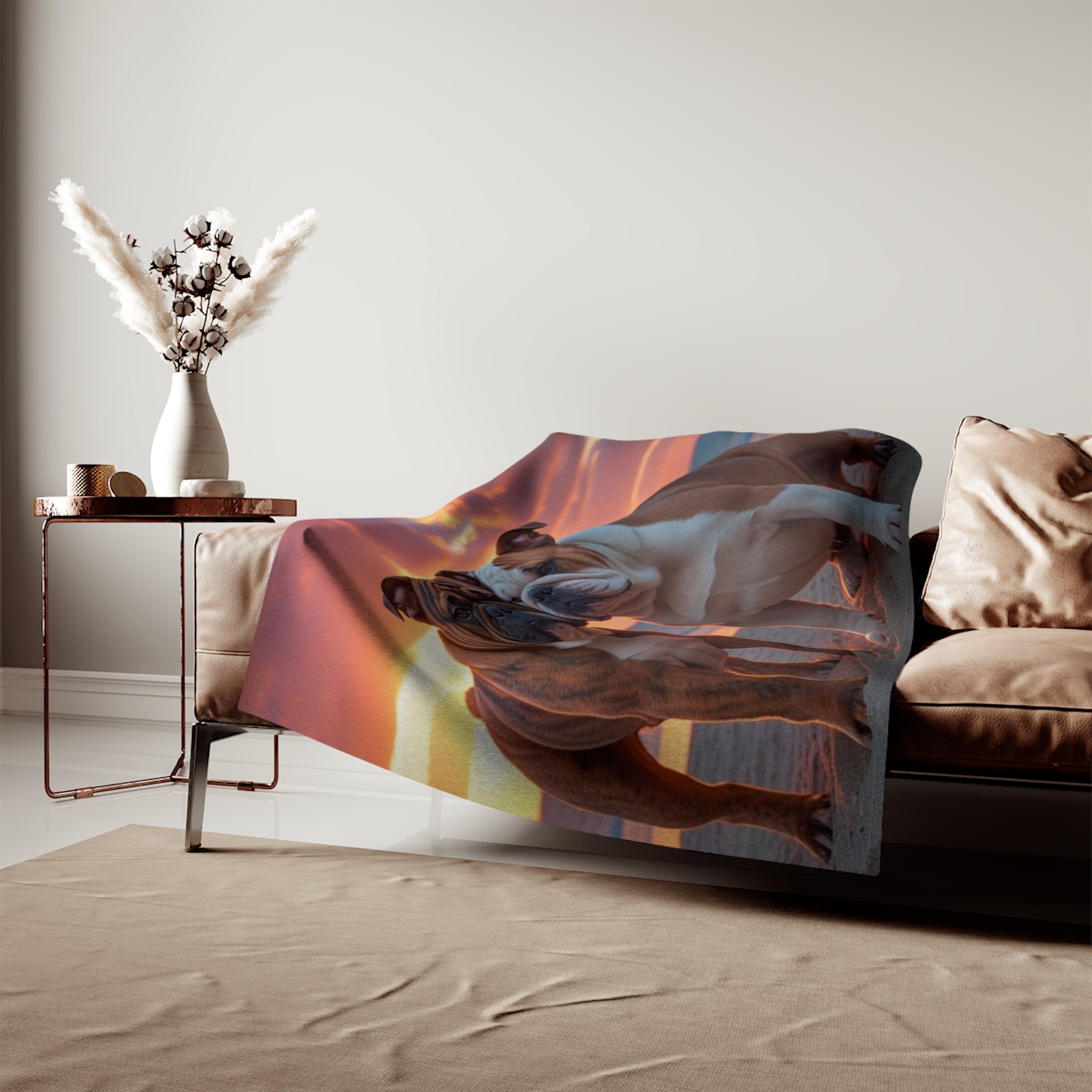 Sweatshirt Blanket – Plush Fleece Throw, 2 Size Options