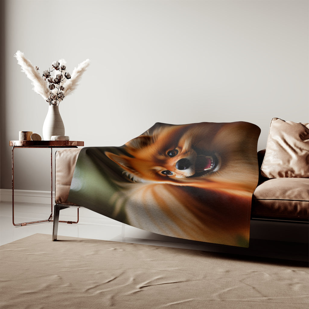 Sweatshirt Blanket – Plush Fleece Throw, 2 Size Options