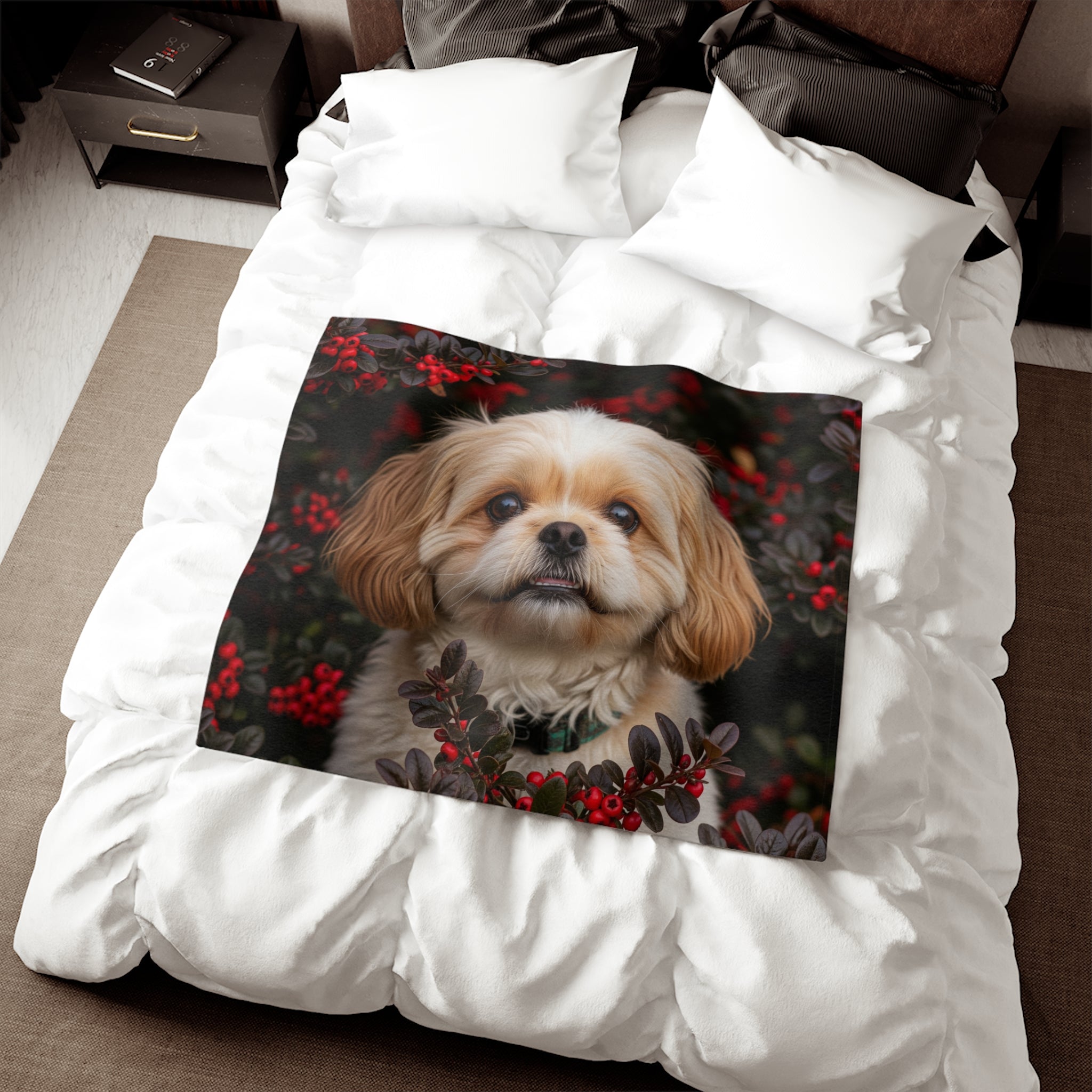 Sweatshirt Blanket – Plush Fleece Throw, 2 Size Options