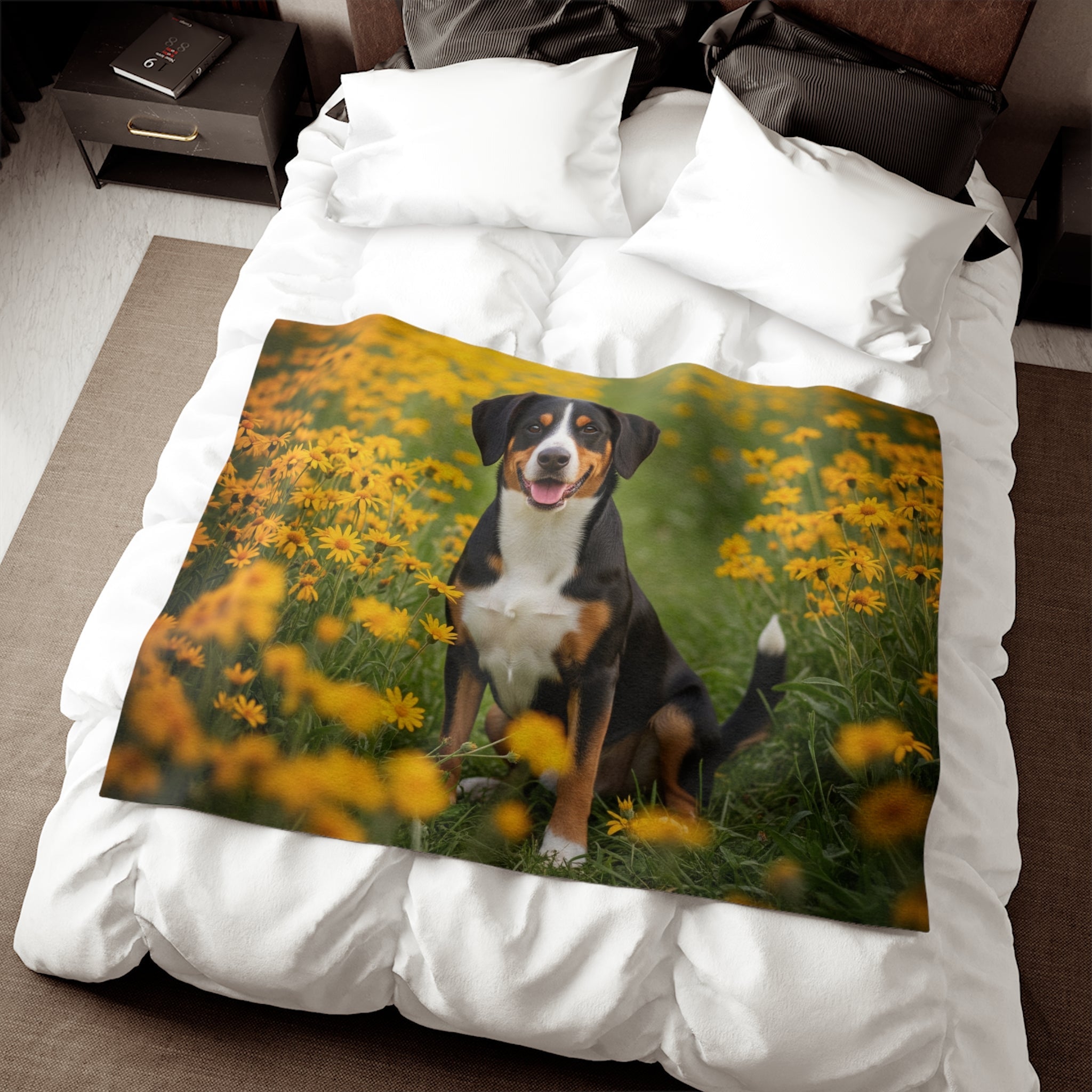 Sweatshirt Blanket – Plush Fleece Throw, 2 Size Options