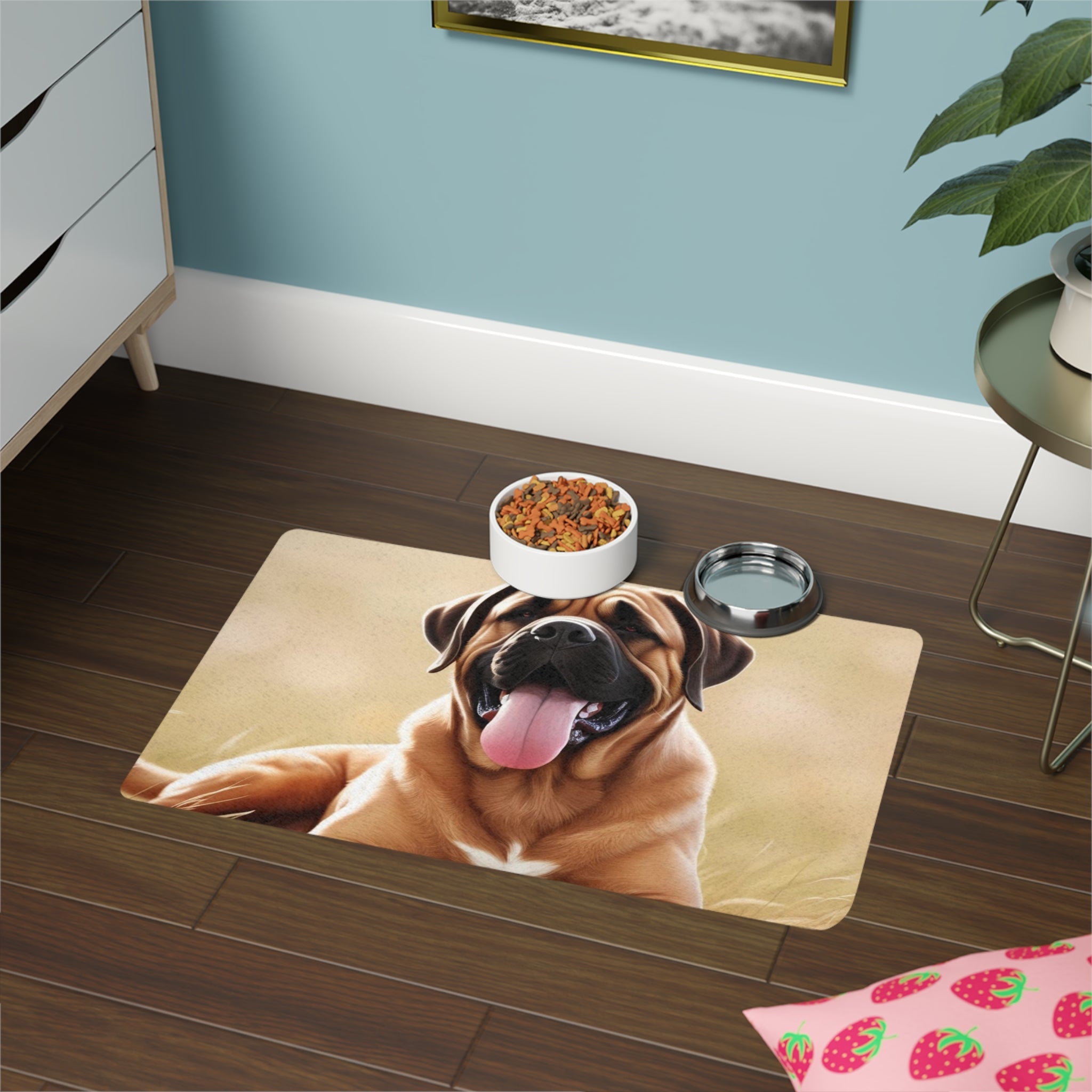 Non-Slip Pet Food Mat – Waterproof Feeding Mat for Dogs