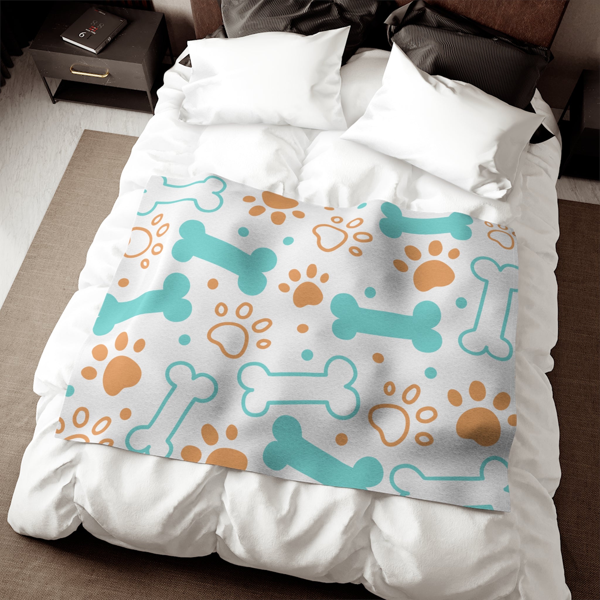 Sweatshirt Blanket – Plush Fleece Throw, 2 Size Options