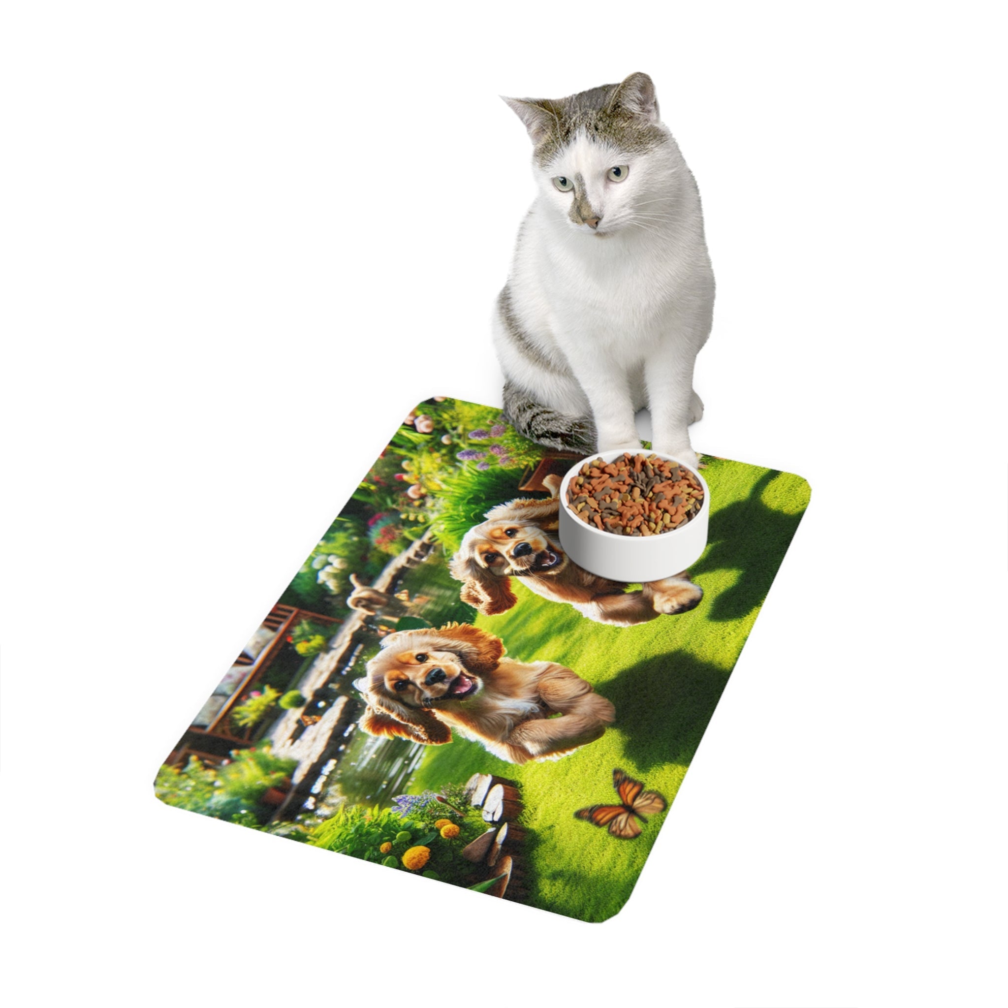 Non-Slip Pet Food Mat – Waterproof Feeding Mat for Dogs