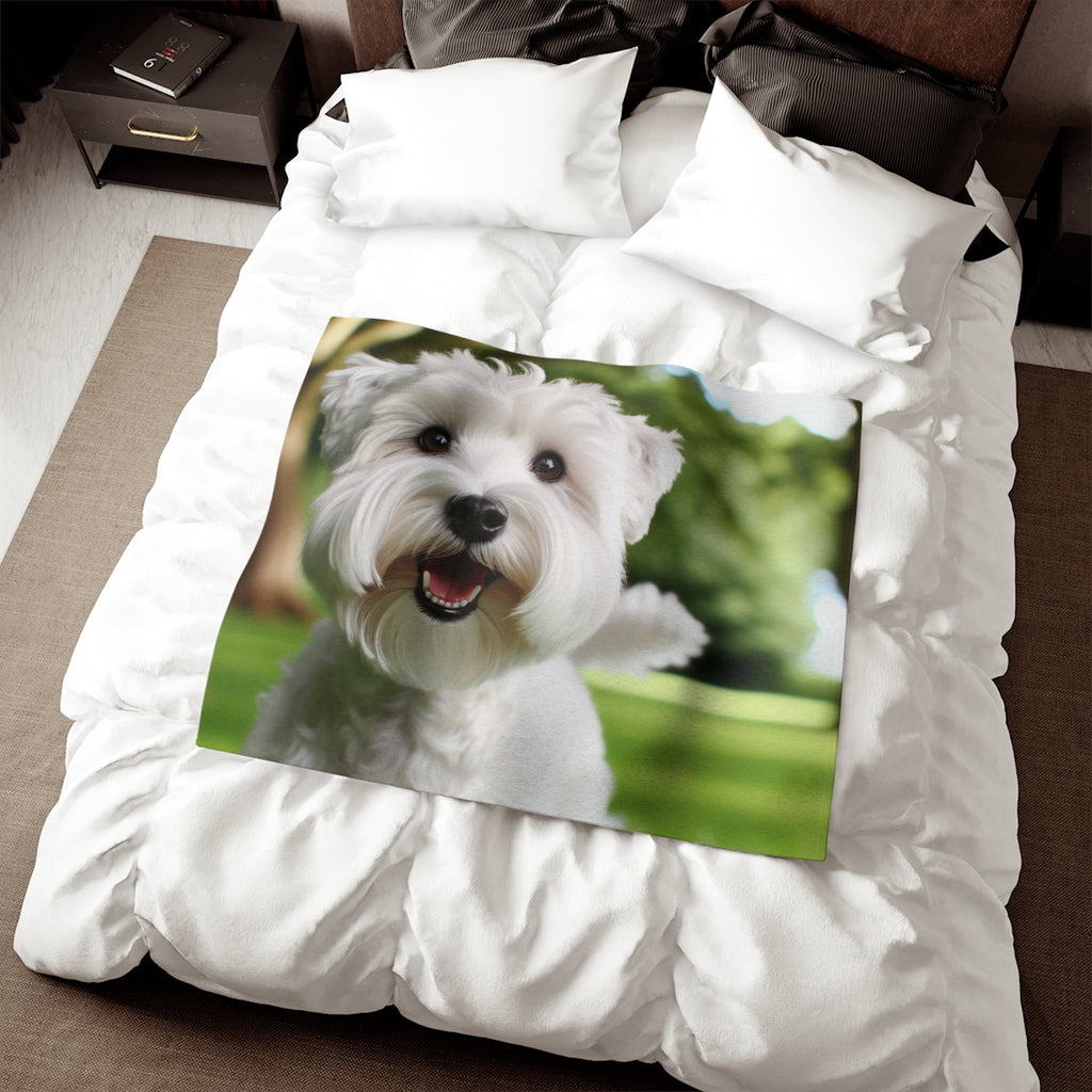 Sweatshirt Blanket – Plush Fleece Throw, 2 Size Options