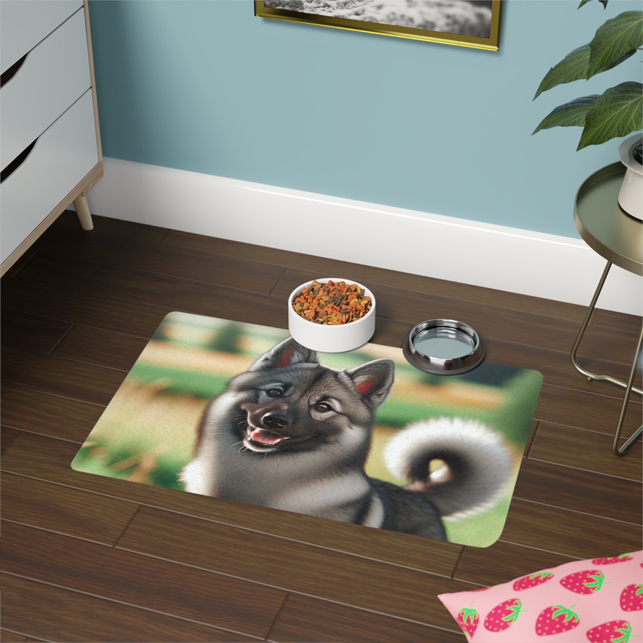 Non-Slip Pet Food Mat – Waterproof Feeding Mat for Dogs