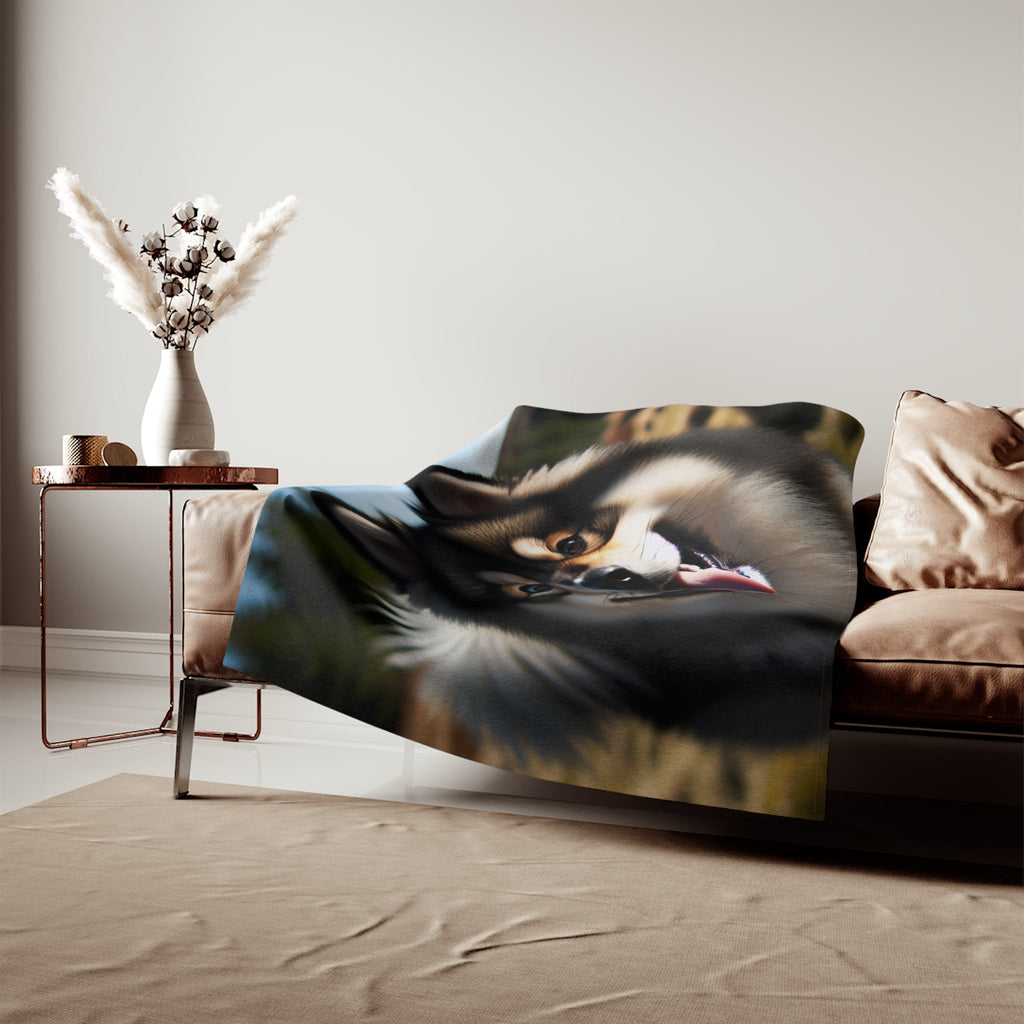Sweatshirt Blanket – Plush Fleece Throw, 2 Size Options
