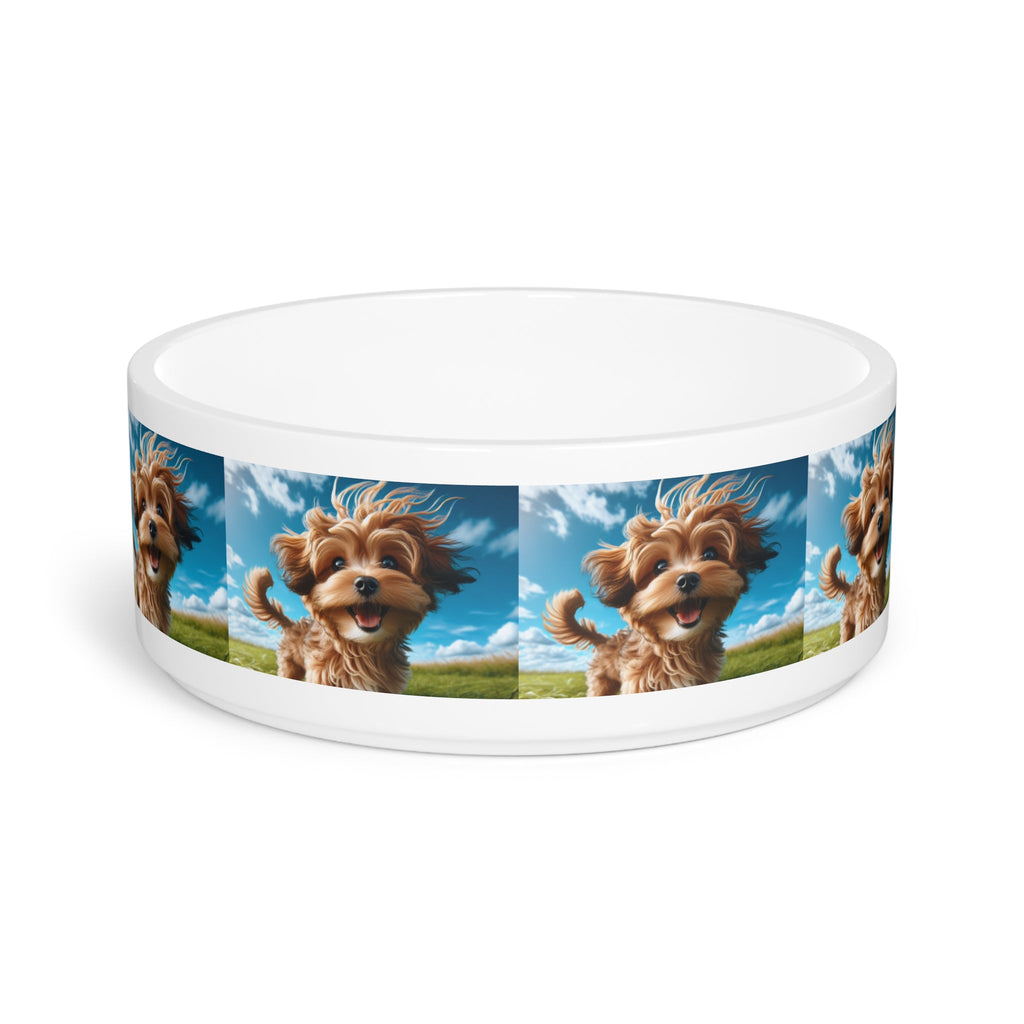 Ceramic Pet Bowl – 16 oz Dog Feeding Bowl