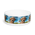 Ceramic Pet Bowl – 16 oz Dog Feeding Bowl
