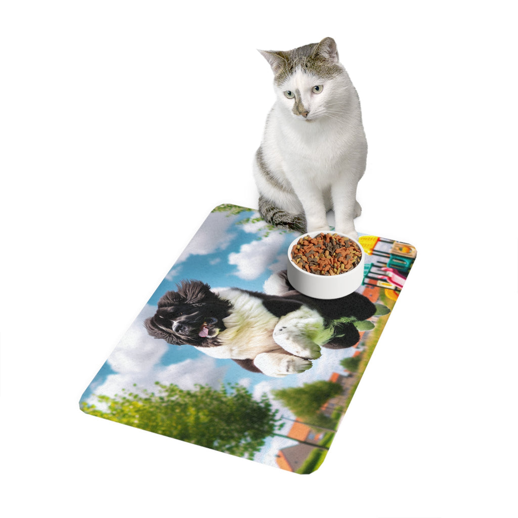 Non-Slip Pet Food Mat – Waterproof Feeding Mat for Dogs