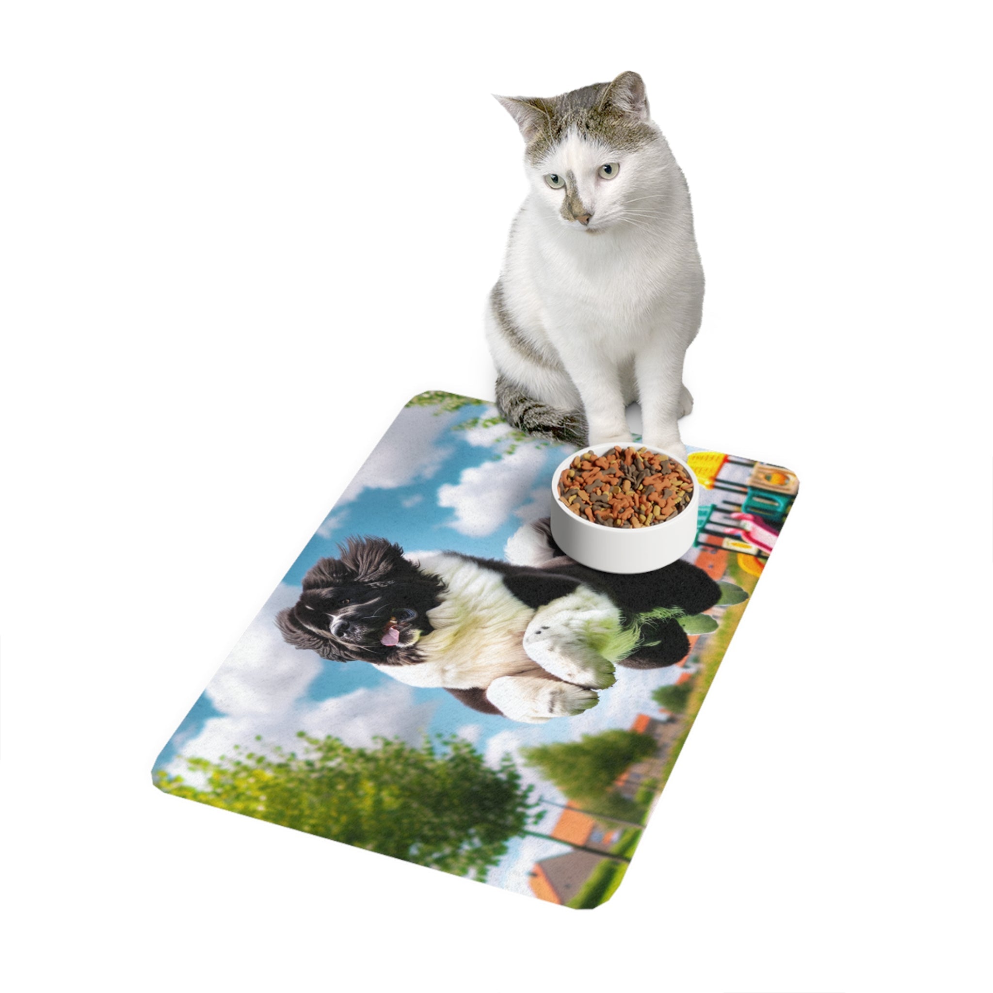Non-Slip Pet Food Mat – Waterproof Feeding Mat for Dogs