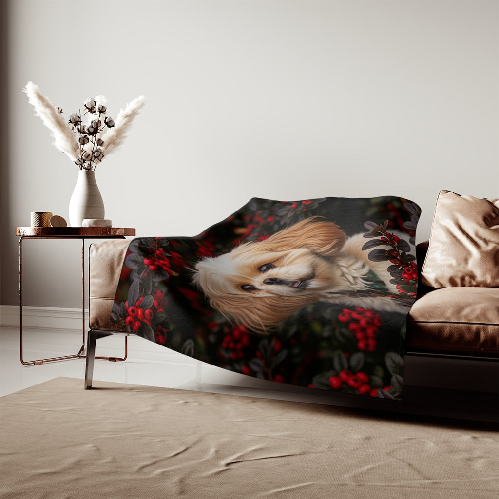 Sweatshirt Blanket – Plush Fleece Throw, 2 Size Options