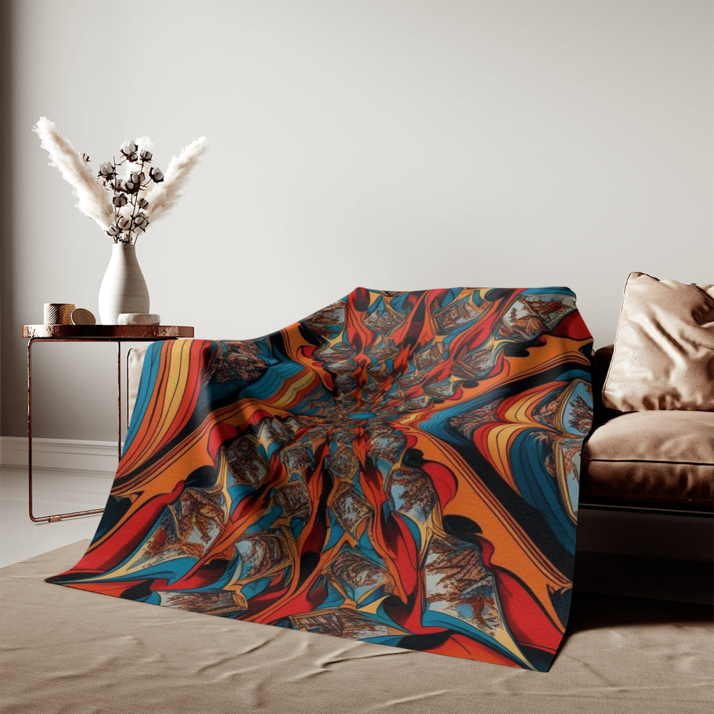 Sweatshirt Blanket – Plush Fleece Throw, 2 Size Options