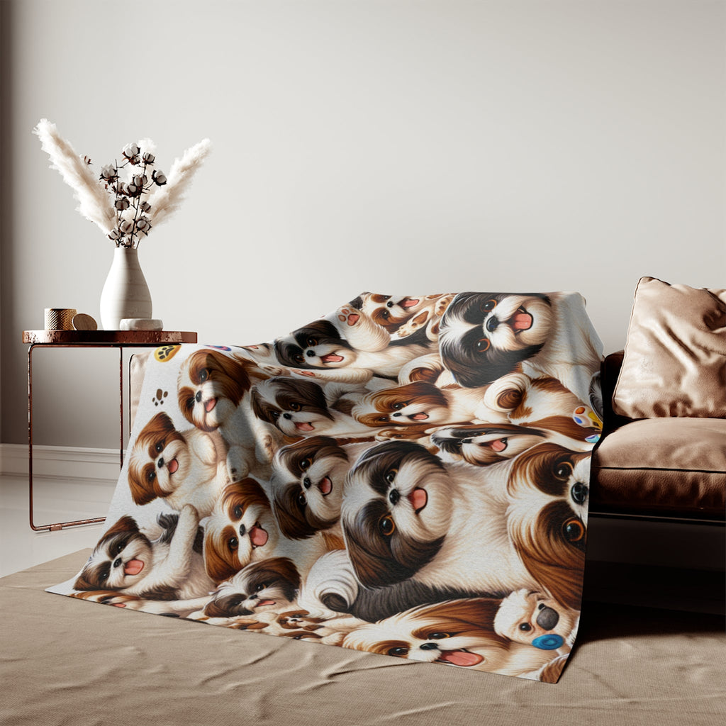 Sweatshirt Blanket – Plush Fleece Throw, 2 Size Options