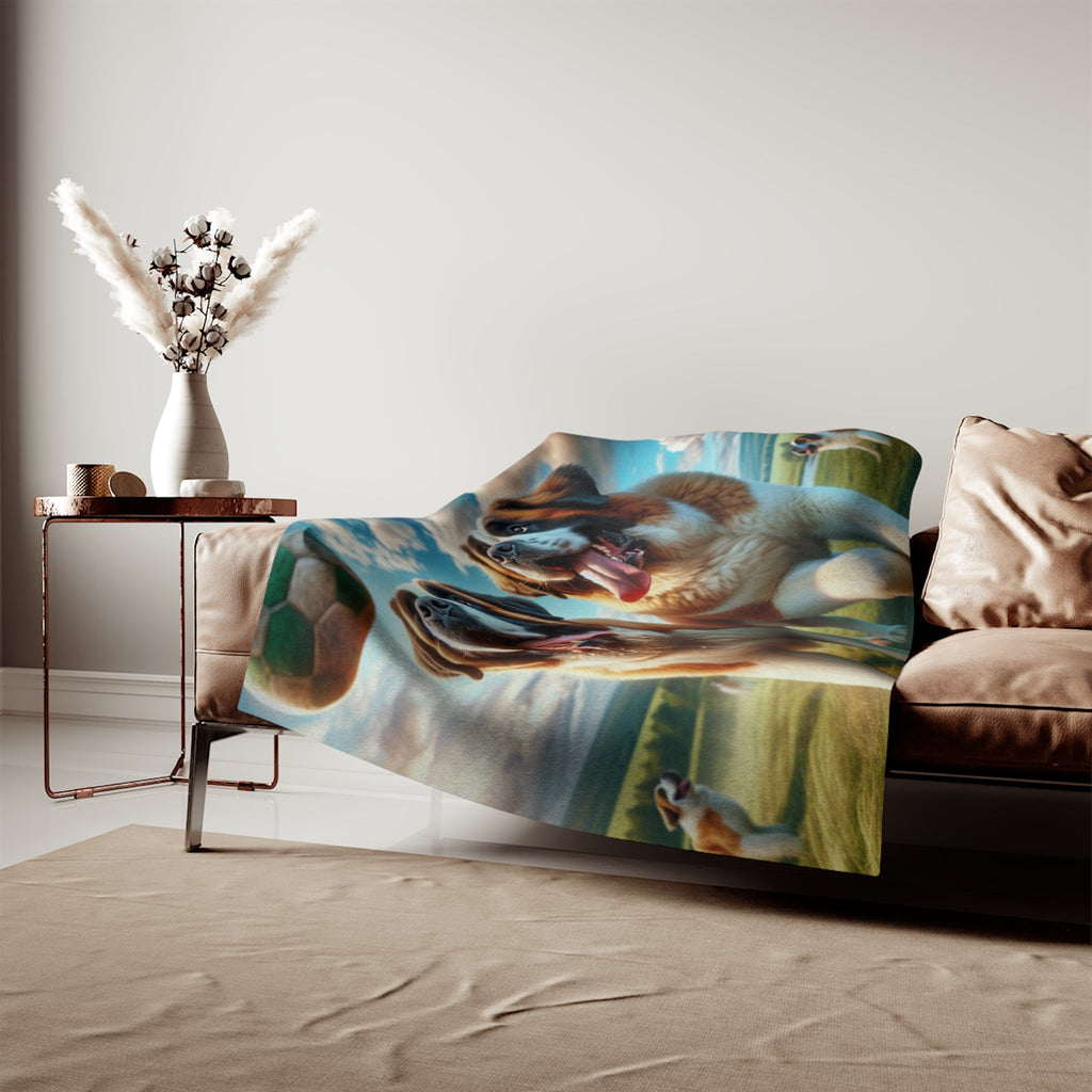 Sweatshirt Blanket – Plush Fleece Throw, 2 Size Options