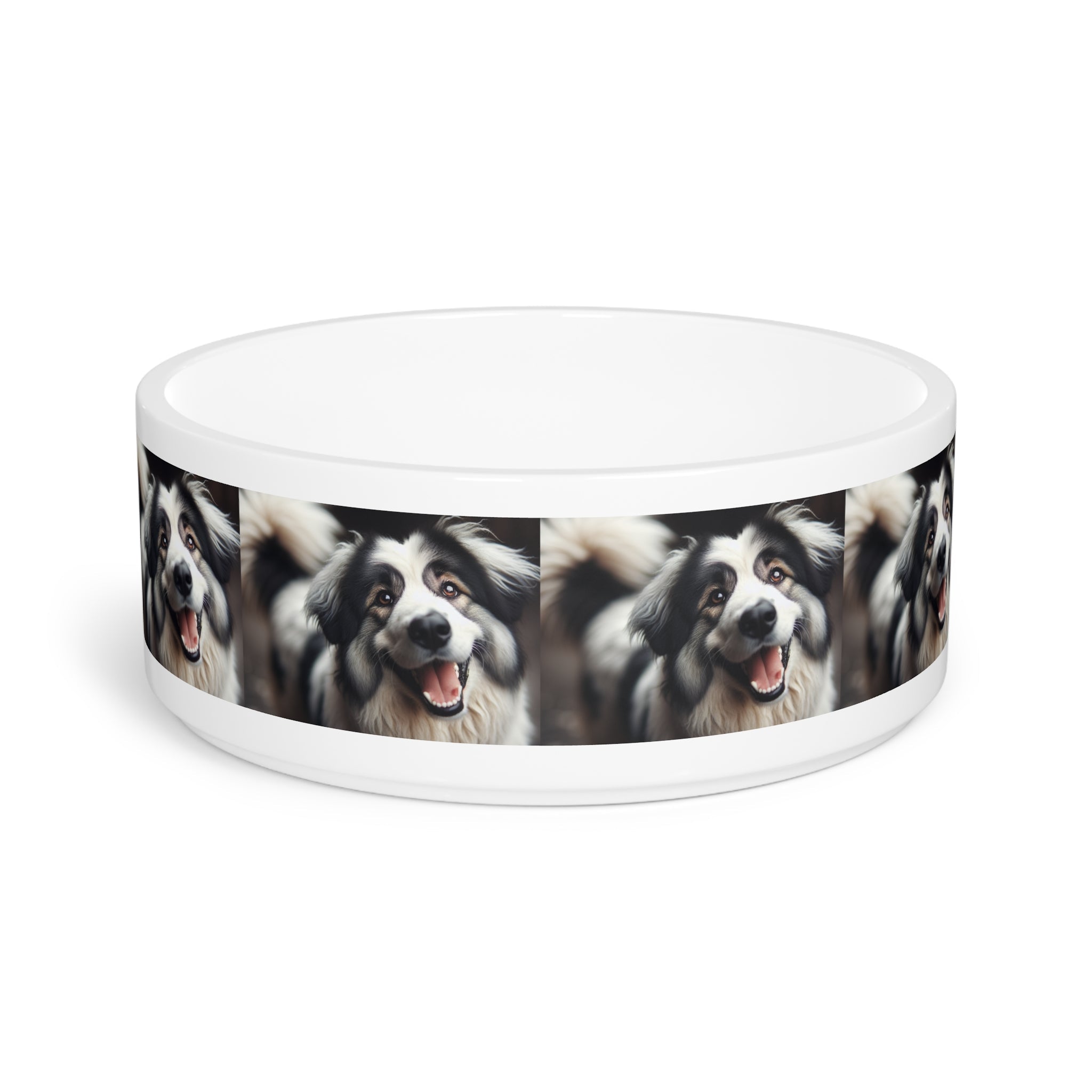 Ceramic Pet Bowl – 16 oz Dog Feeding Bowl
