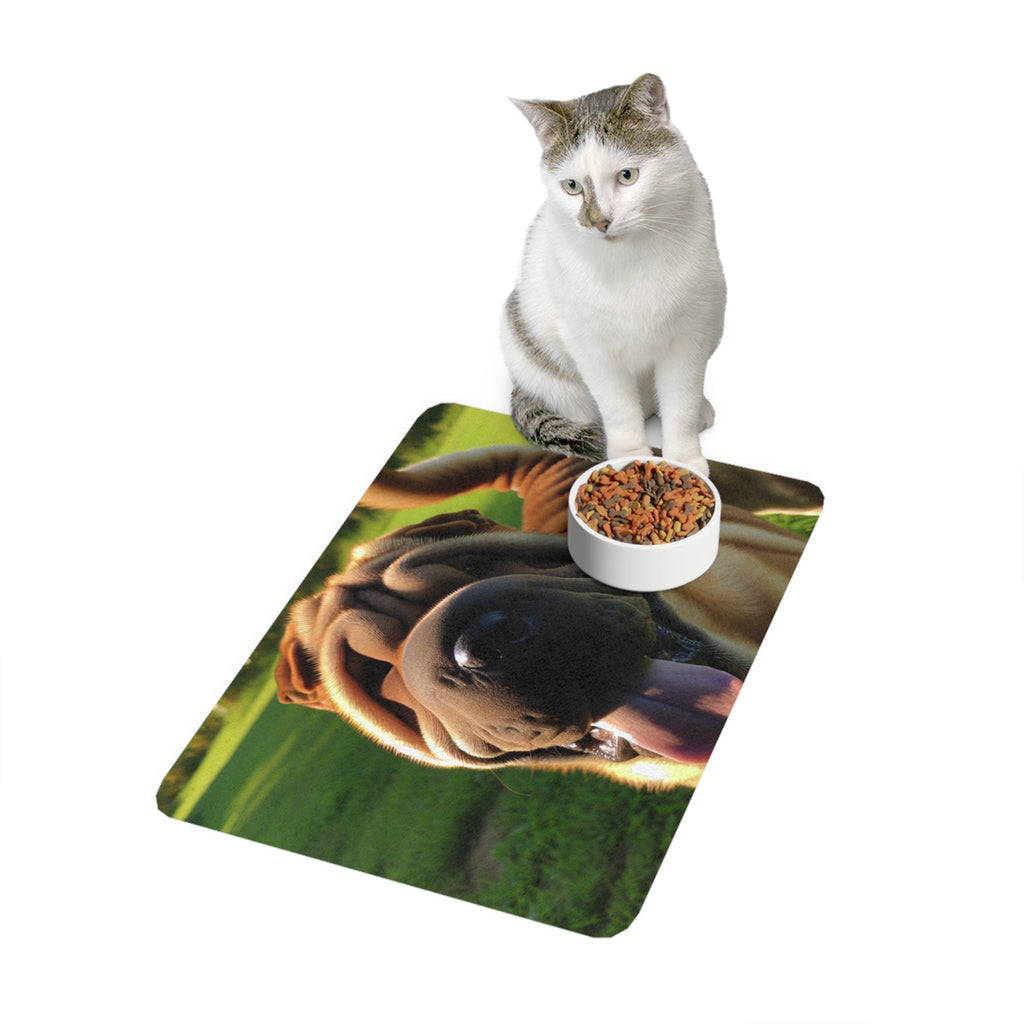 Non-Slip Pet Food Mat – Waterproof Feeding Mat for Dogs