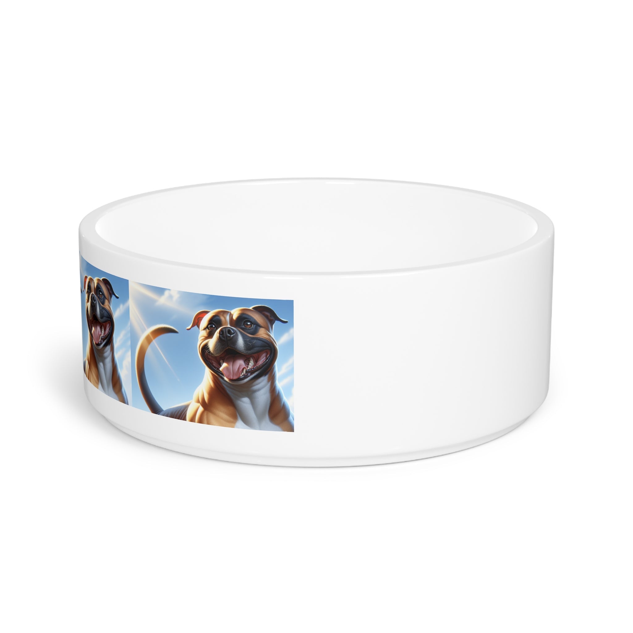 Ceramic Pet Bowl – 16 oz Dog Feeding Bowl