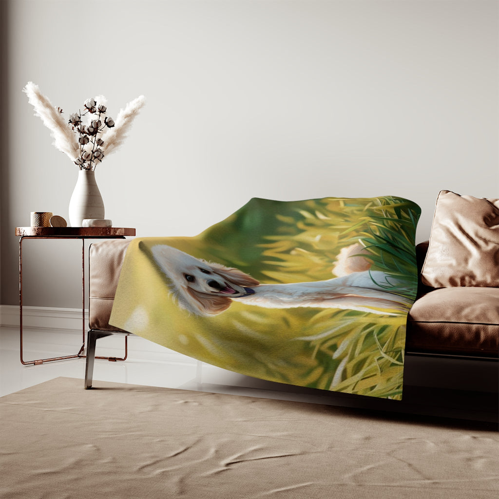 Sweatshirt Blanket – Plush Fleece Throw, 2 Size Options